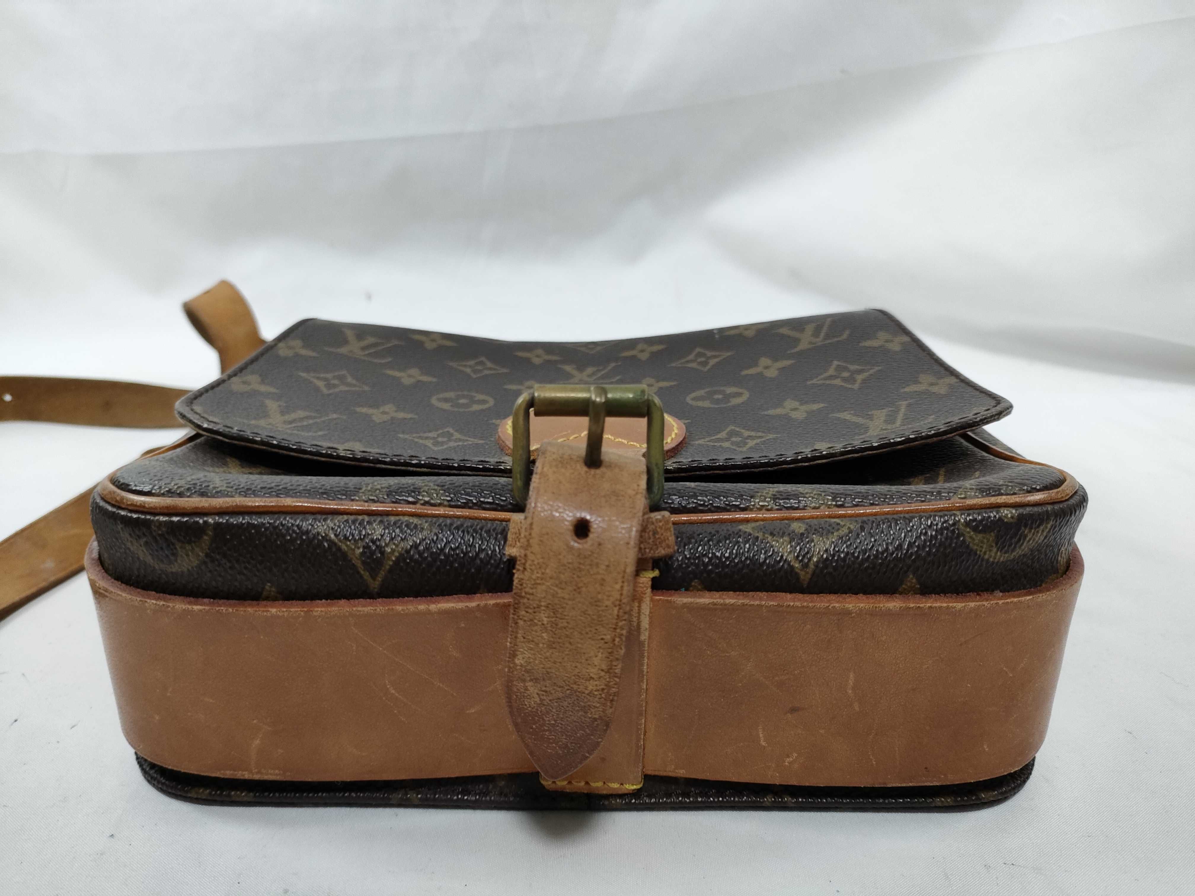 Monogram Vuitton Monogram Cartouchiere Shoulder Bag — view 7
