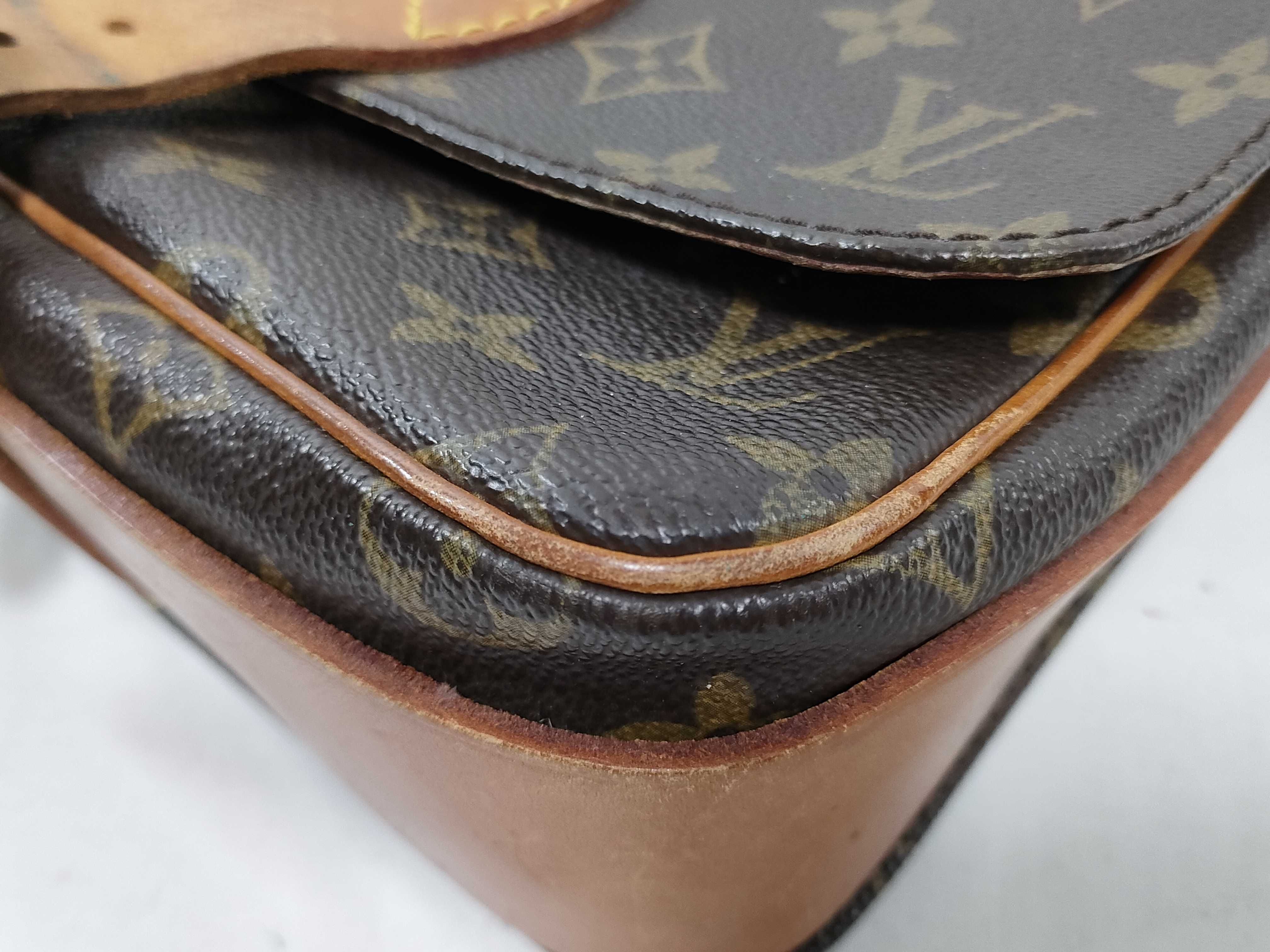 Monogram Vuitton Monogram Cartouchiere Shoulder Bag — view 8