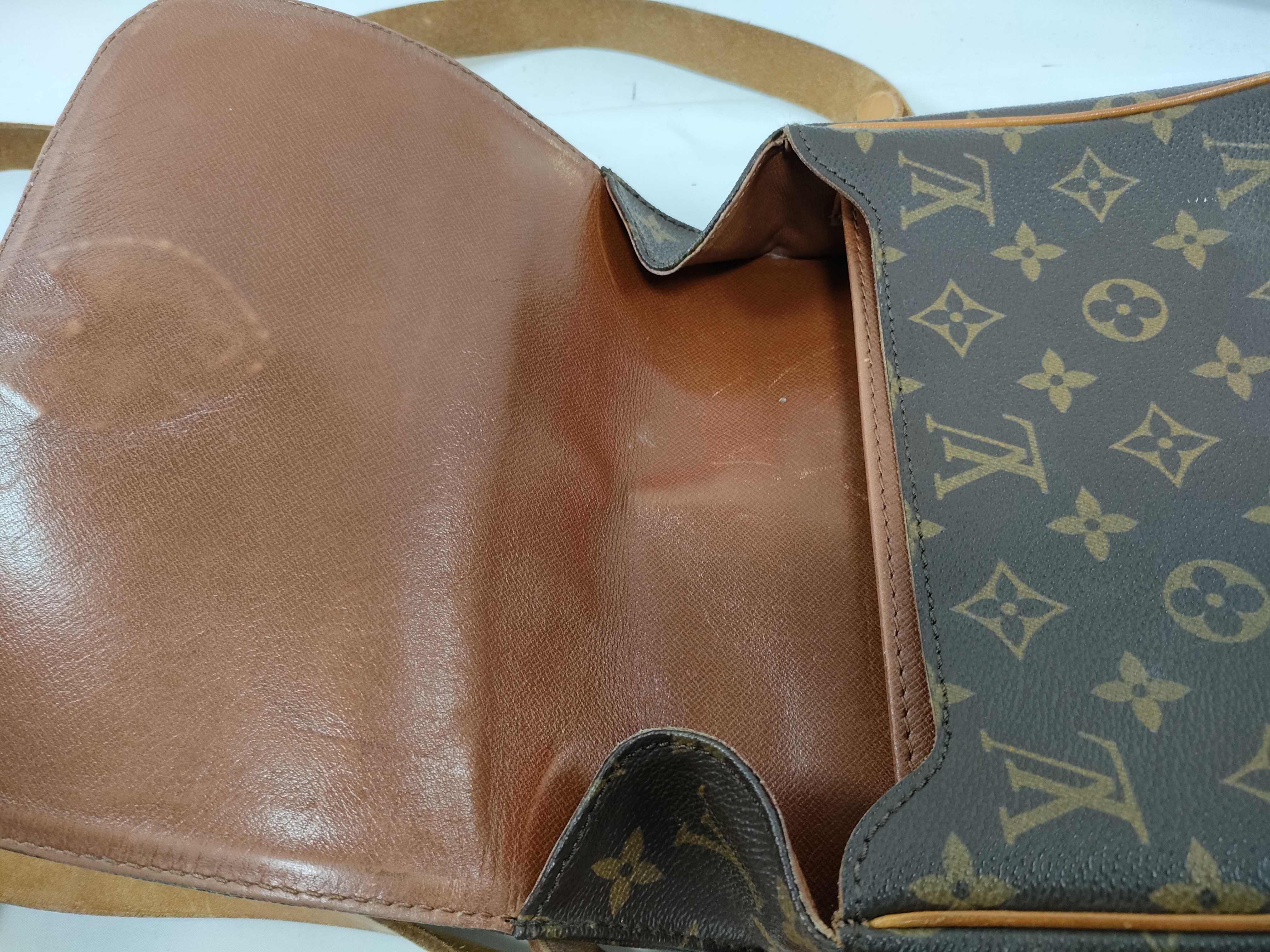 Monogram Vuitton Monogram Cartouchiere Shoulder Bag — view 9