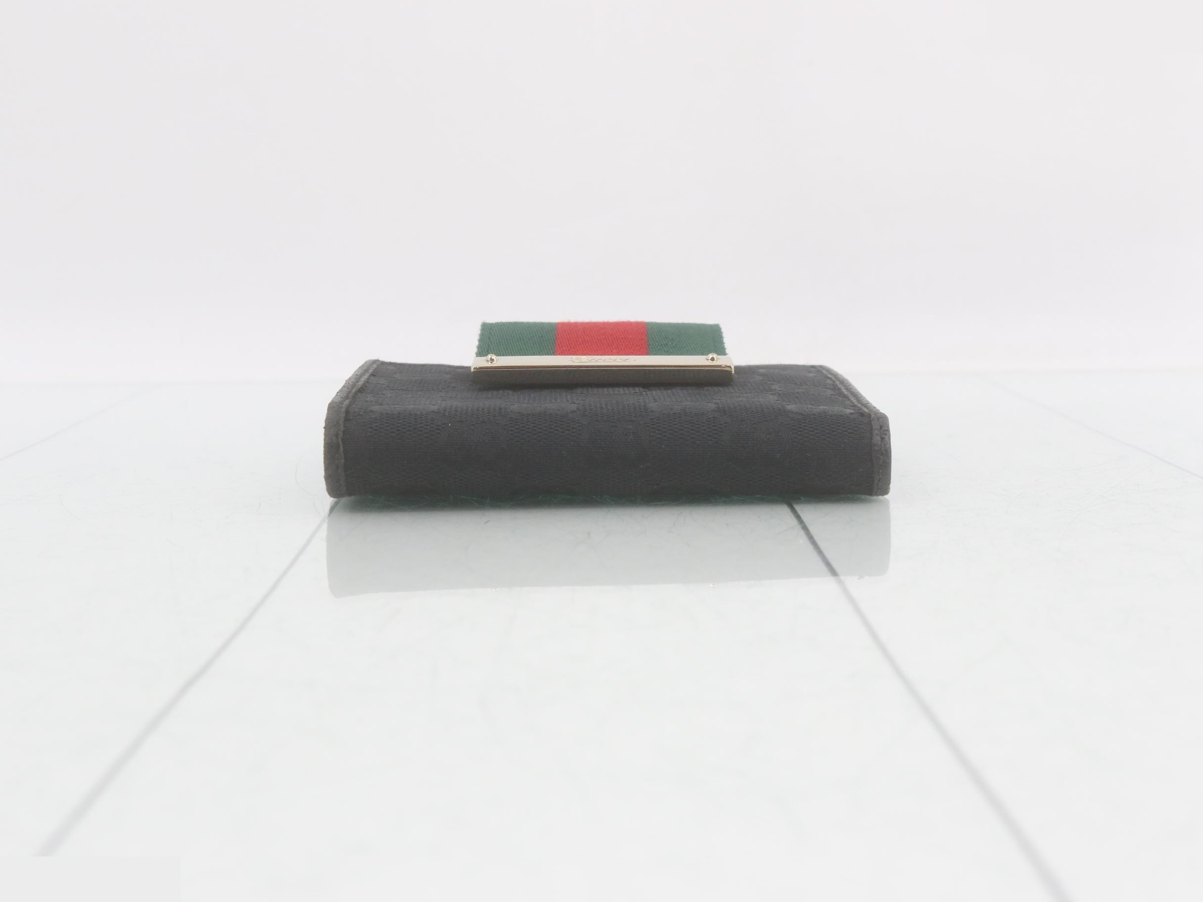 GG Canvas Folding Wallet — view 3
