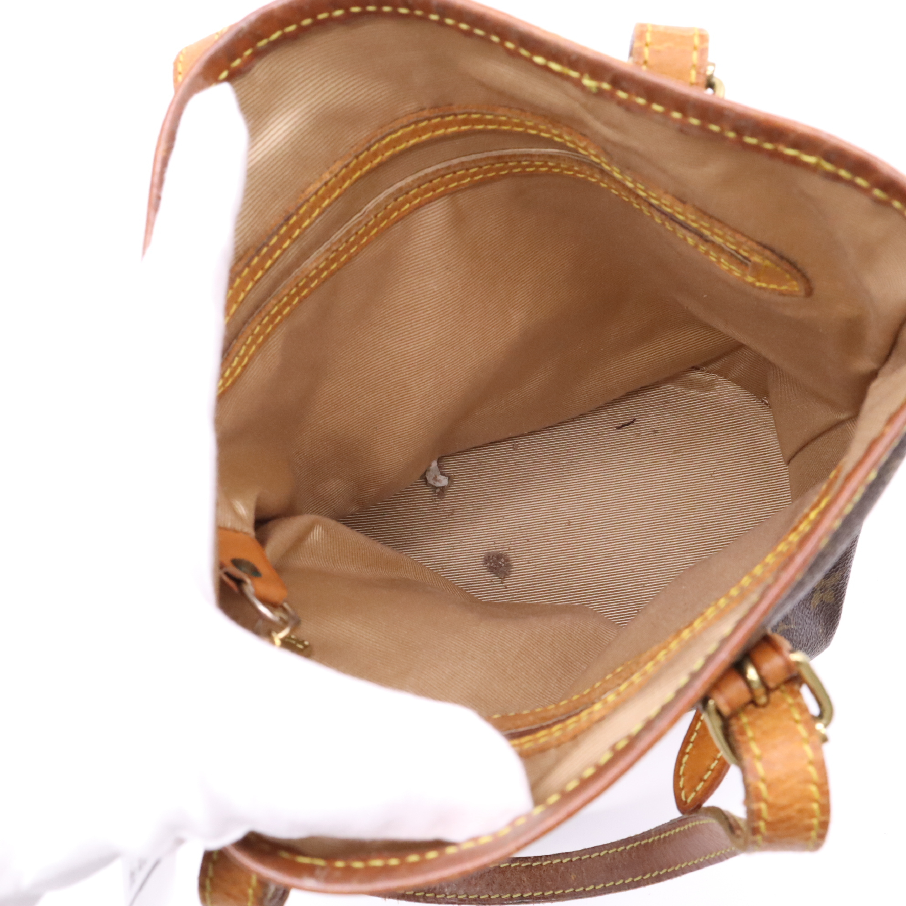 M42238 Monogram Bucket PM Tote Bag — view 11