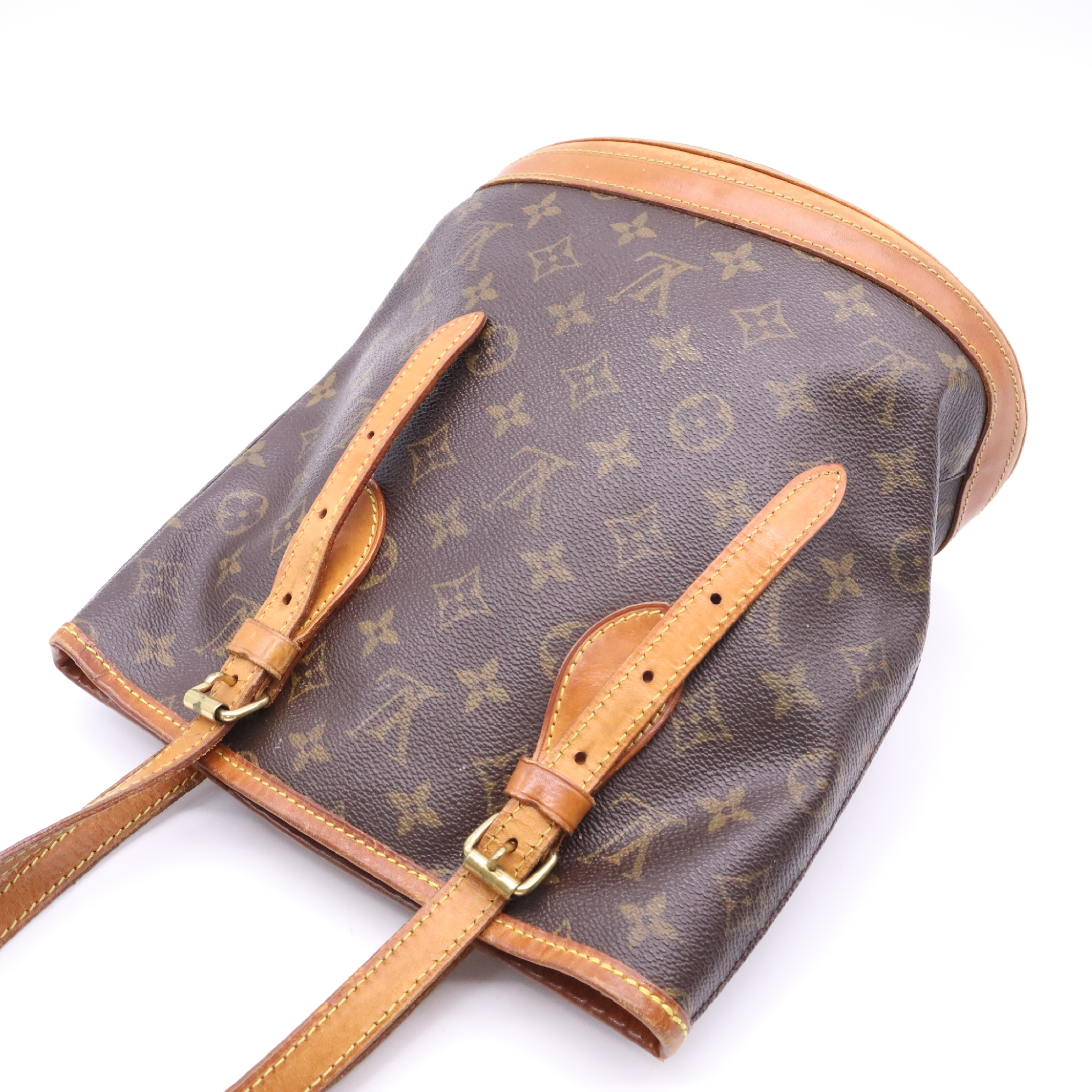 M42238 Monogram Bucket PM Tote Bag — view 3