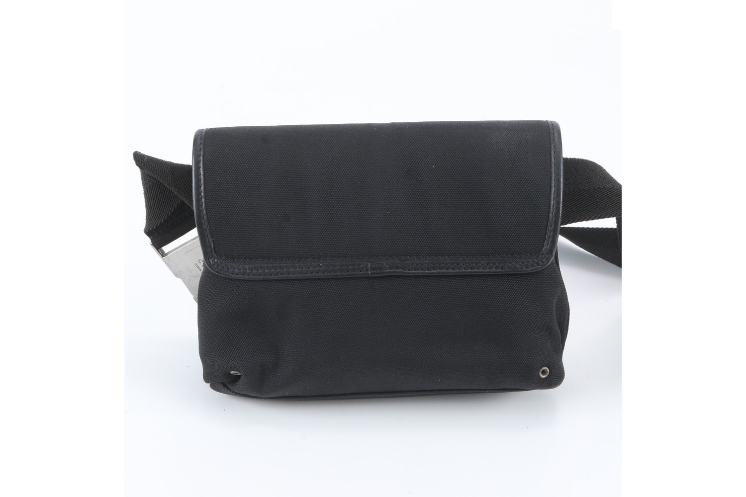 92543 Leather Nylon 2-Way Body Bag (Crossbody) — view 4