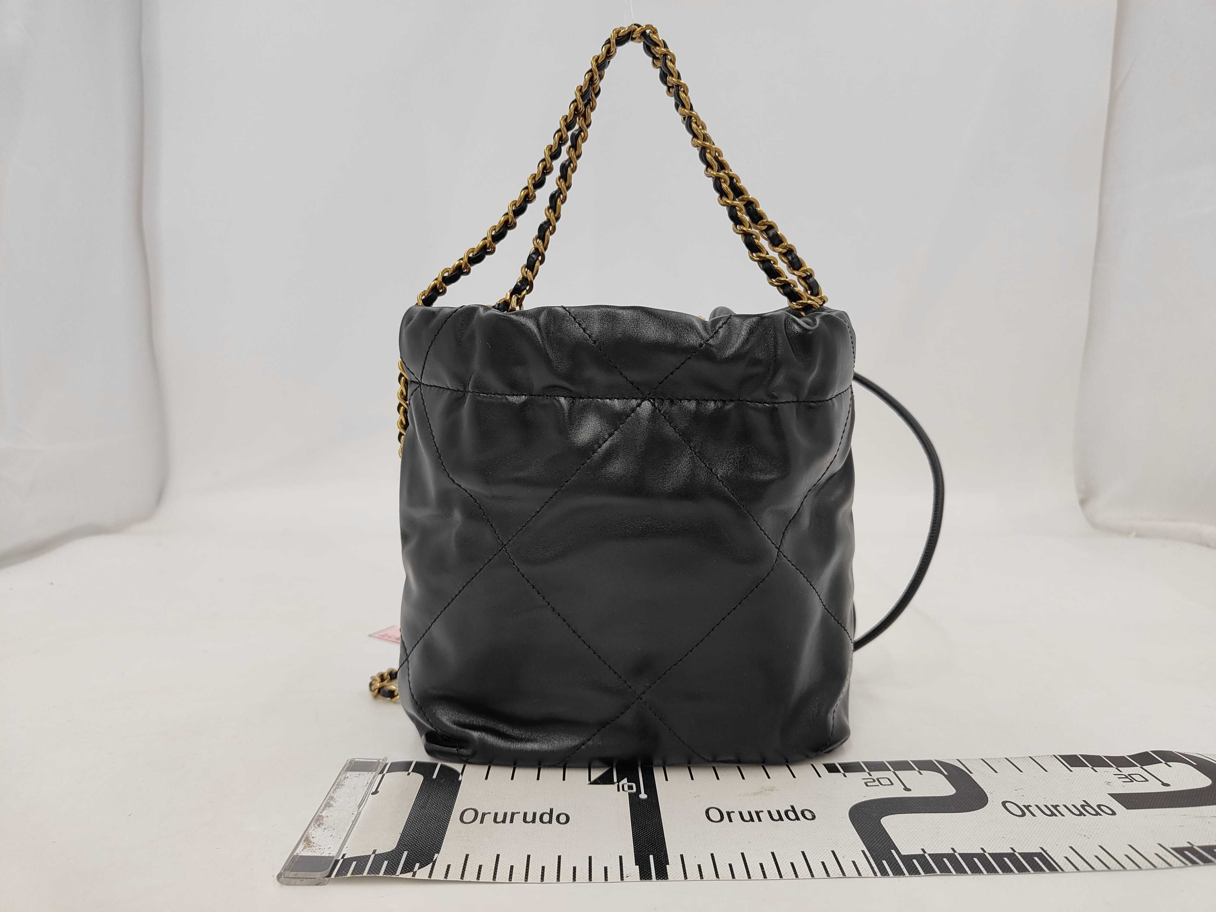 Lambskin Chanel 22 Mini Shoulder Bag — view 2