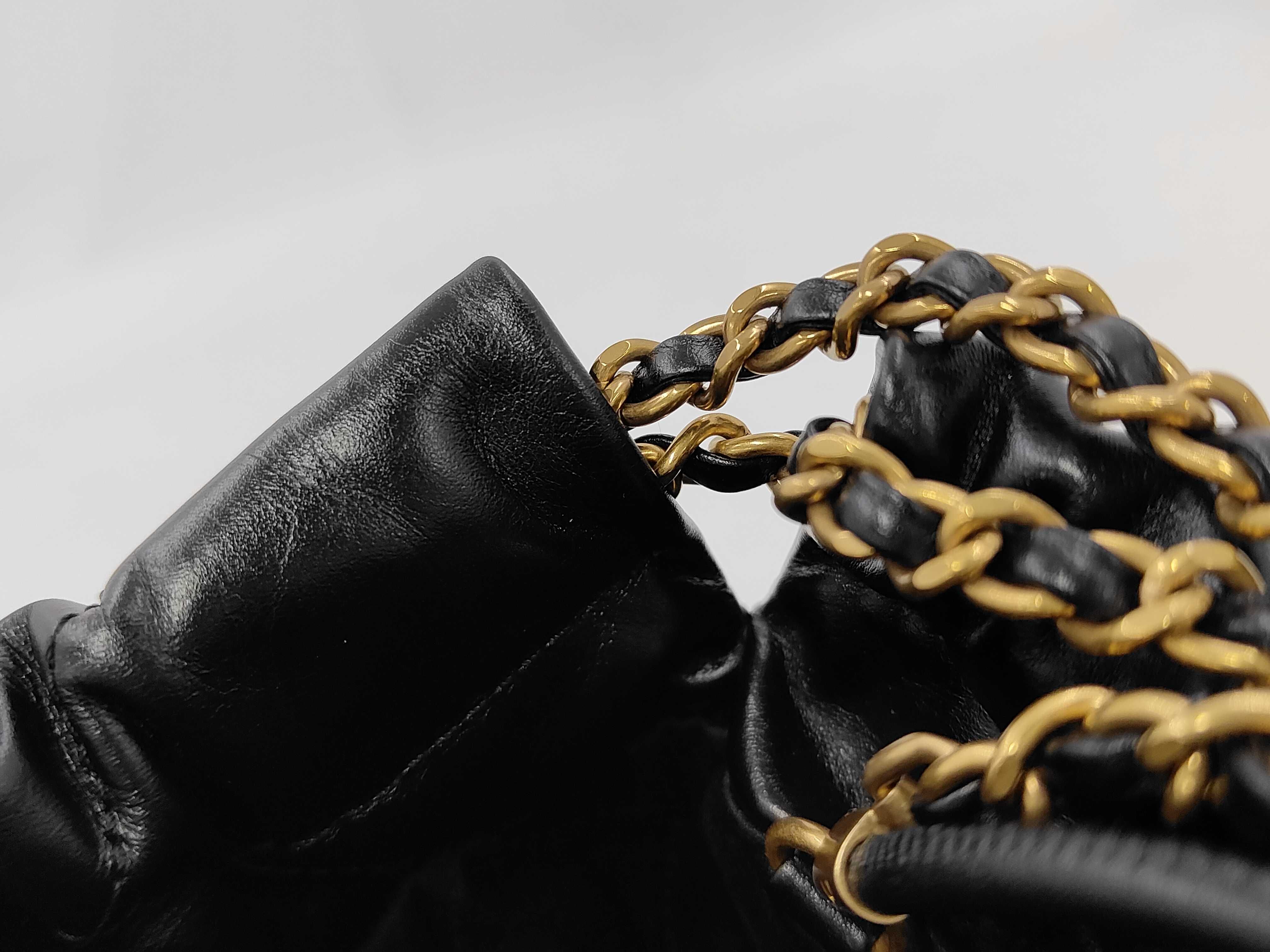 Lambskin Chanel 22 Mini Shoulder Bag — view 11