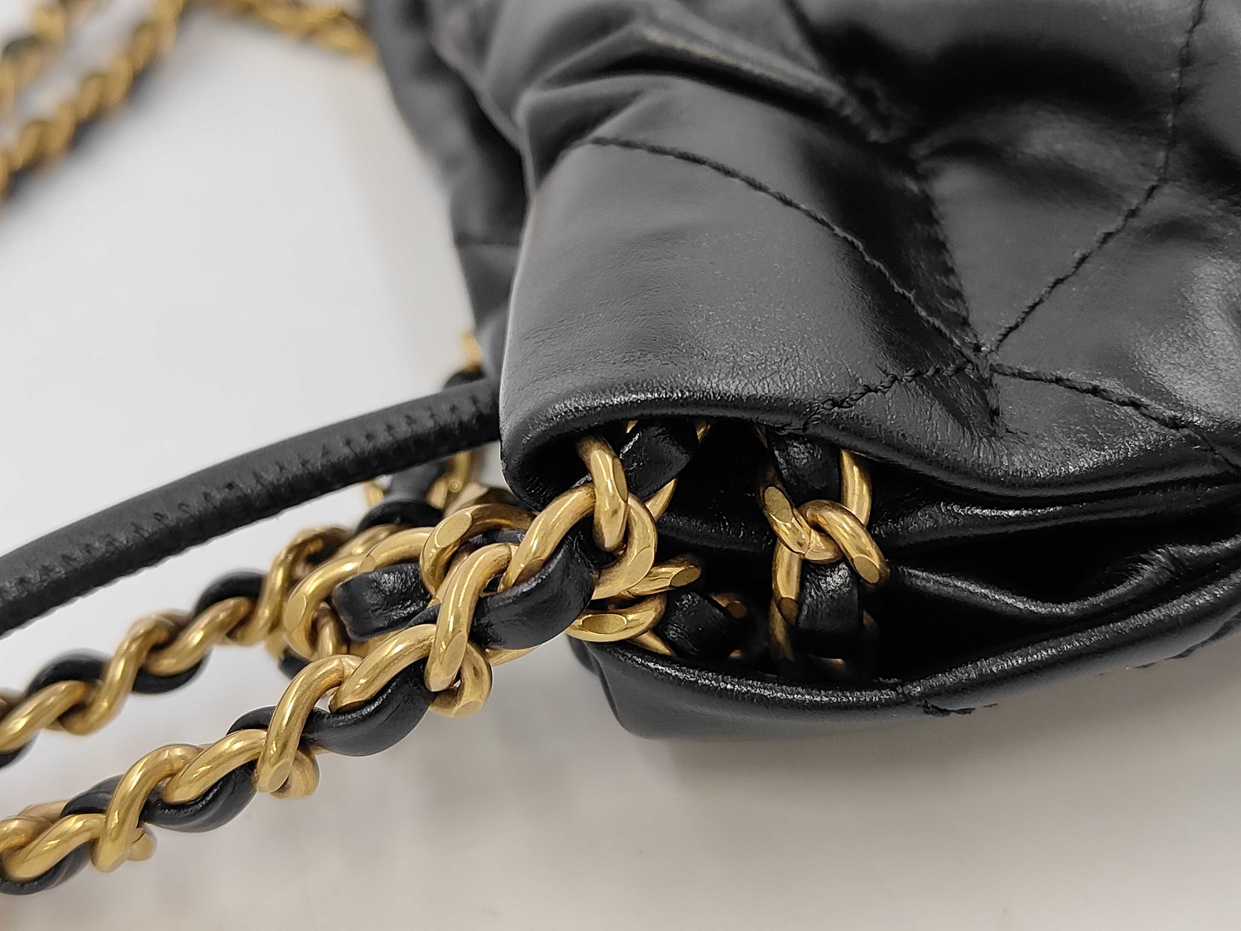 Lambskin Chanel 22 Mini Shoulder Bag — view 5