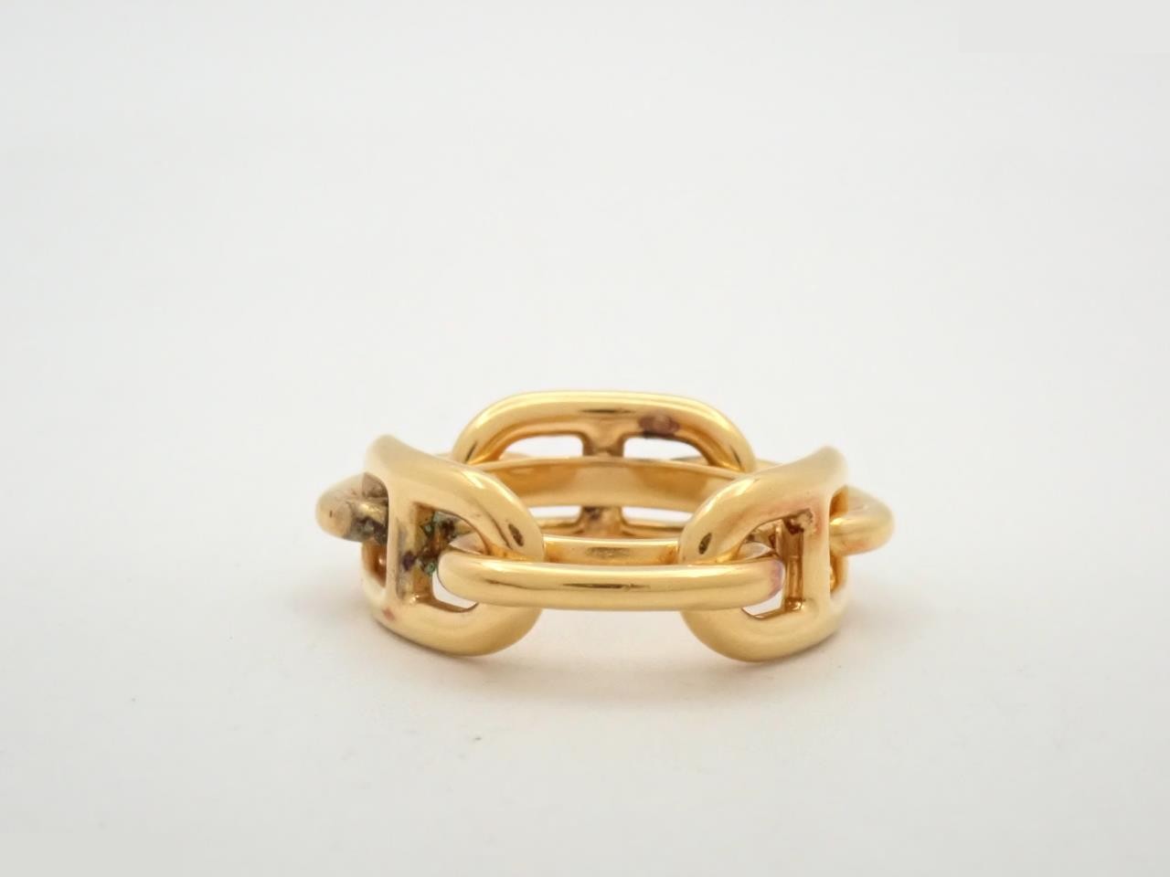 Top Scarf Ring HERMES GP Gold B — view 2