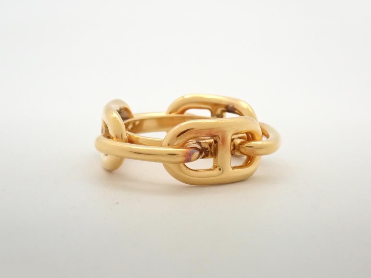 Top Scarf Ring HERMES GP Gold B — view 3