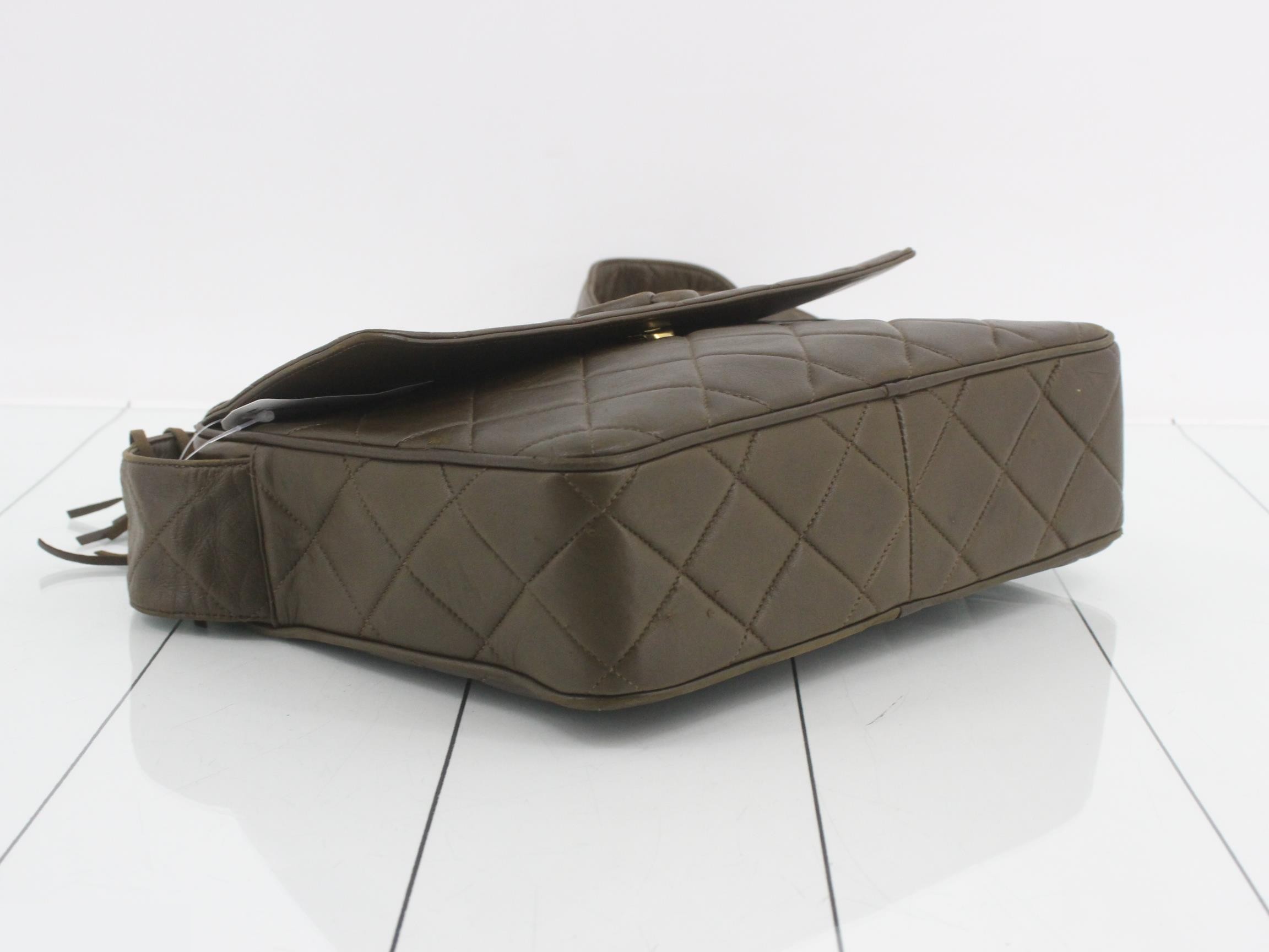 Matelassé Shoulder Bag with Coco Mark — view 5