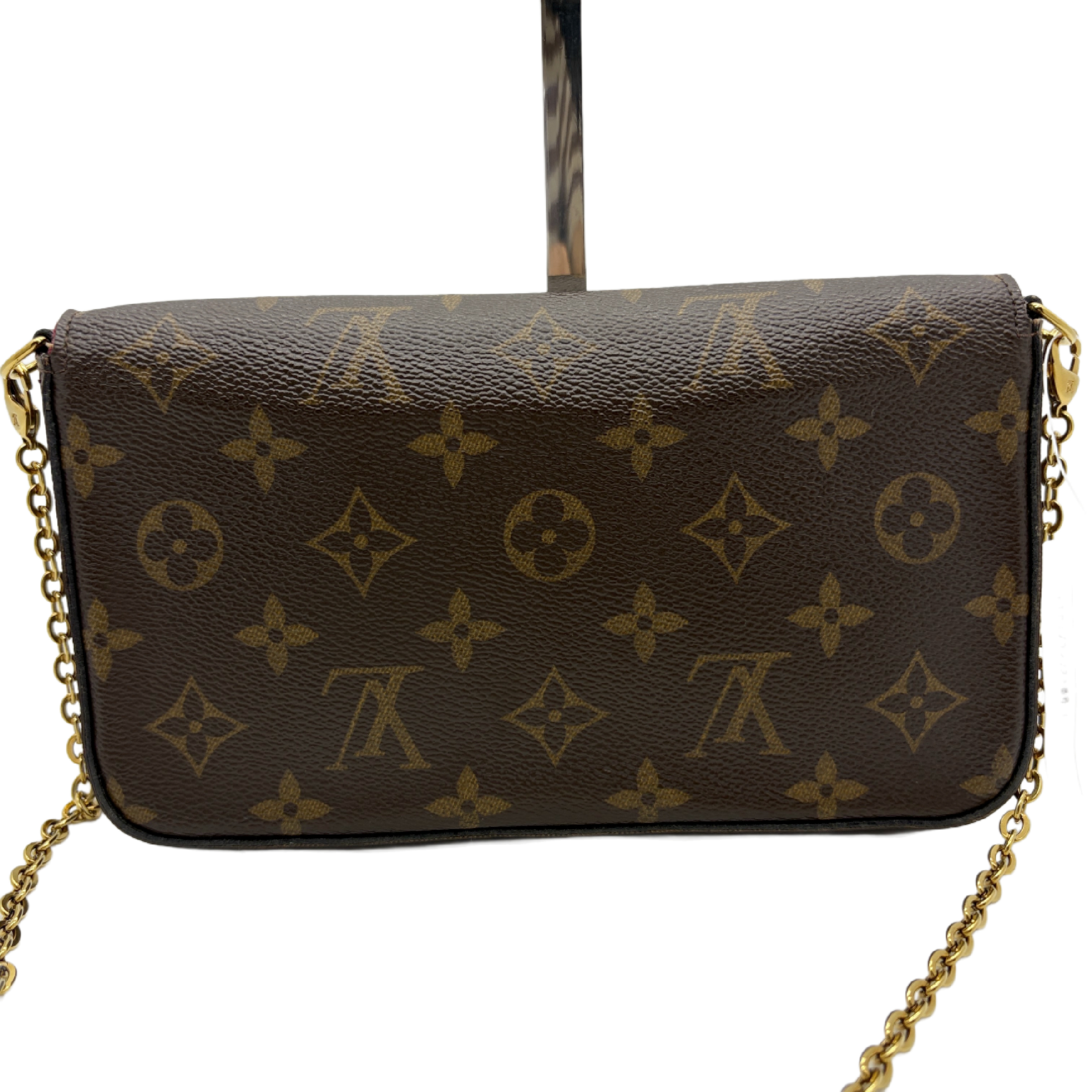 Monogram Pochette Felicie Chain Shoulder Bag — view 2