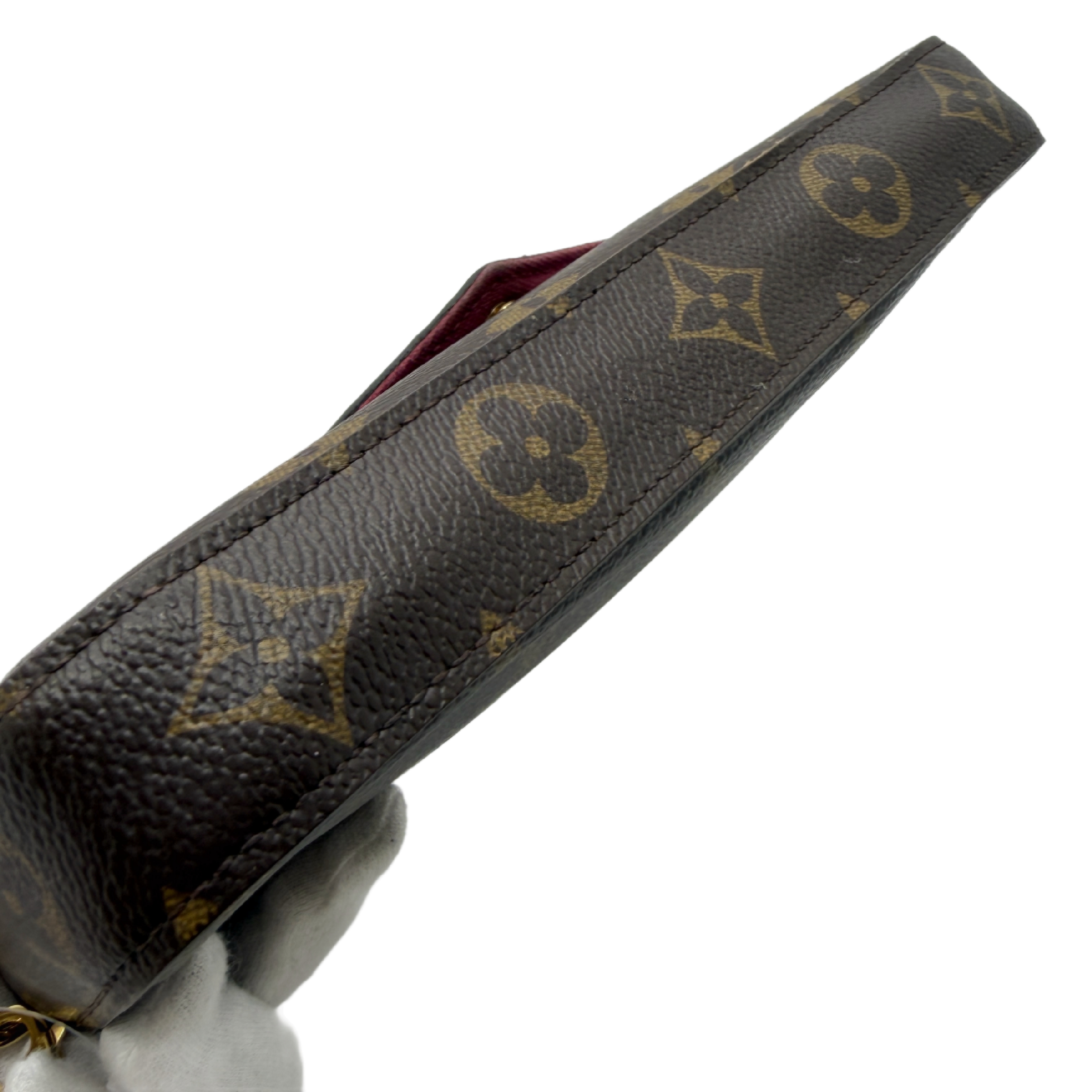 Monogram Pochette Felicie Chain Shoulder Bag — view 4