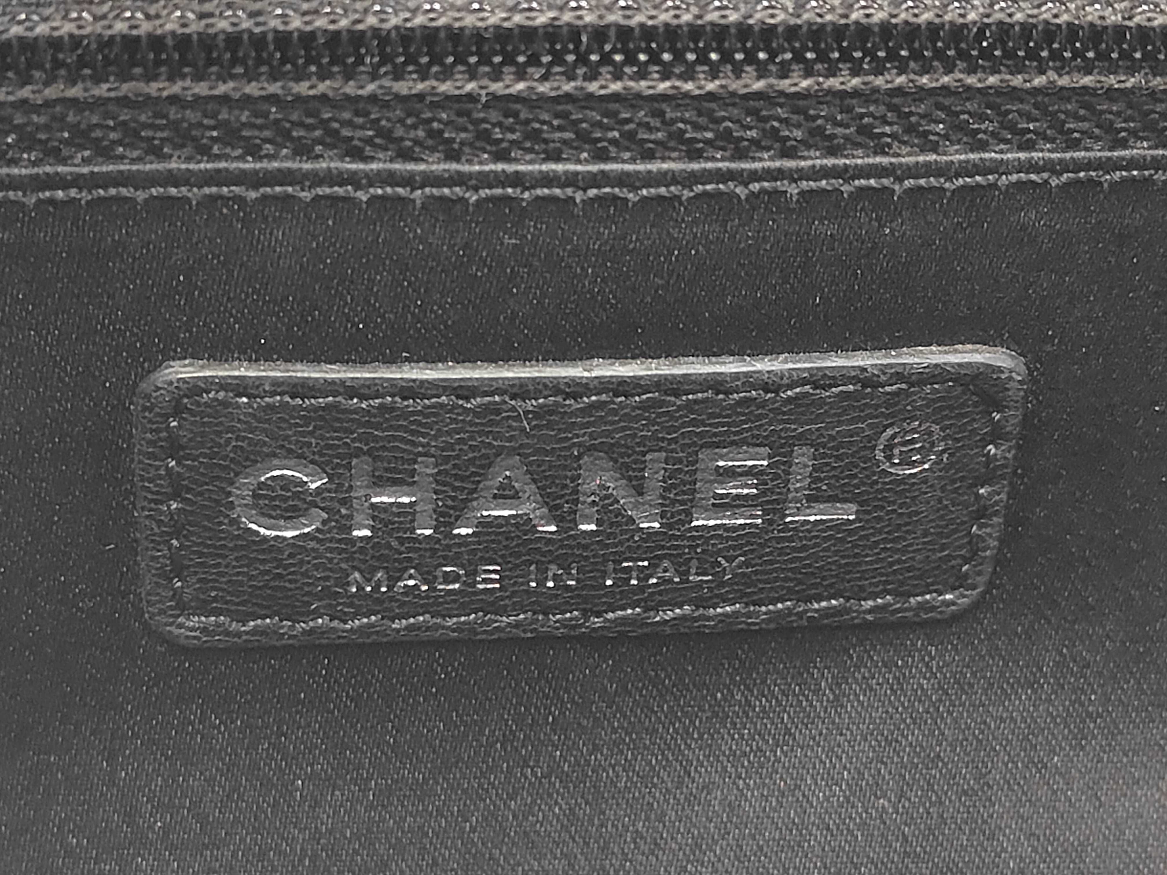 GST Chain Tote Bag, Caviar Leather, Black, No. 14 (Tote Bag) — view 14