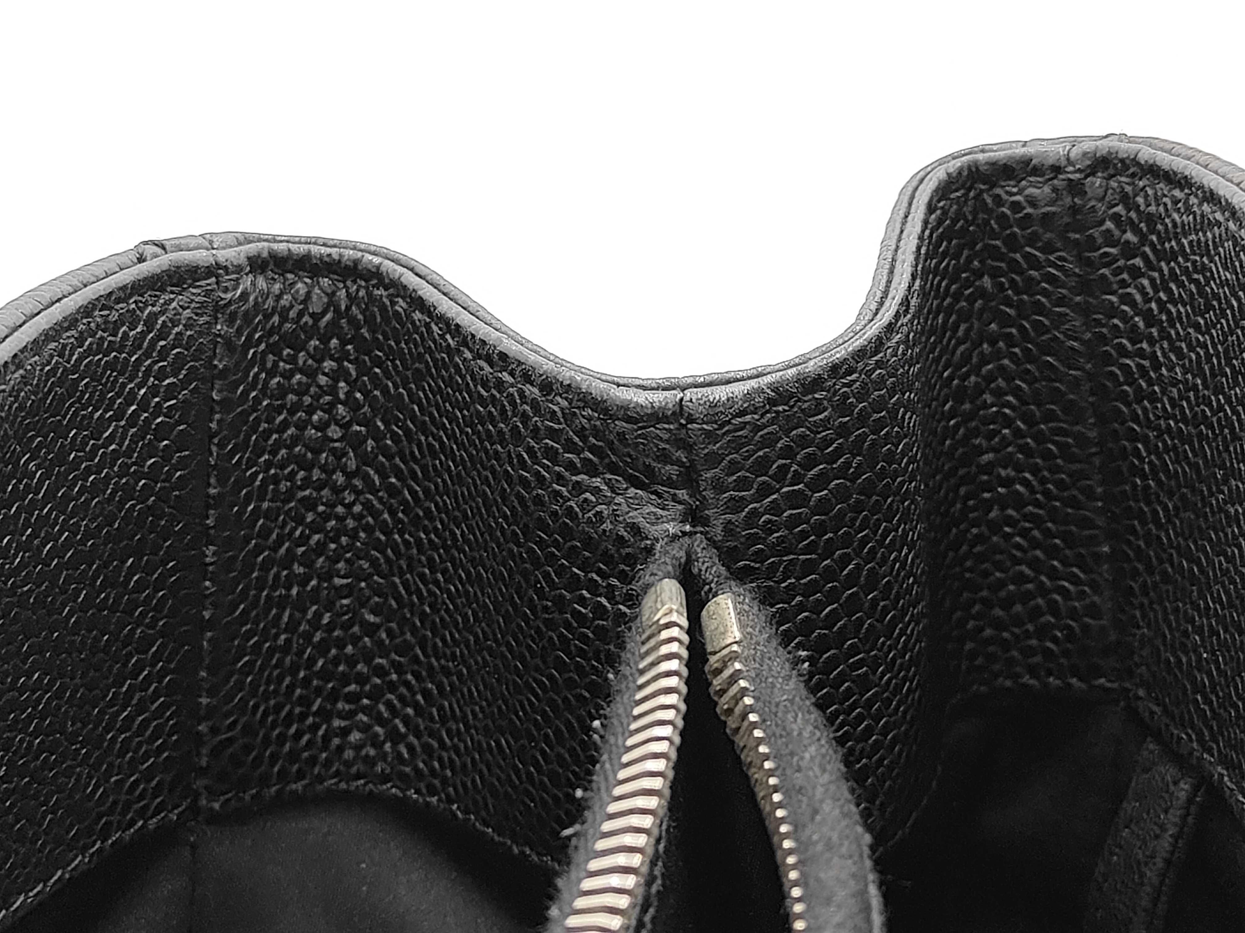 GST Chain Tote Bag, Caviar Leather, Black, No. 14 (Tote Bag) — view 9