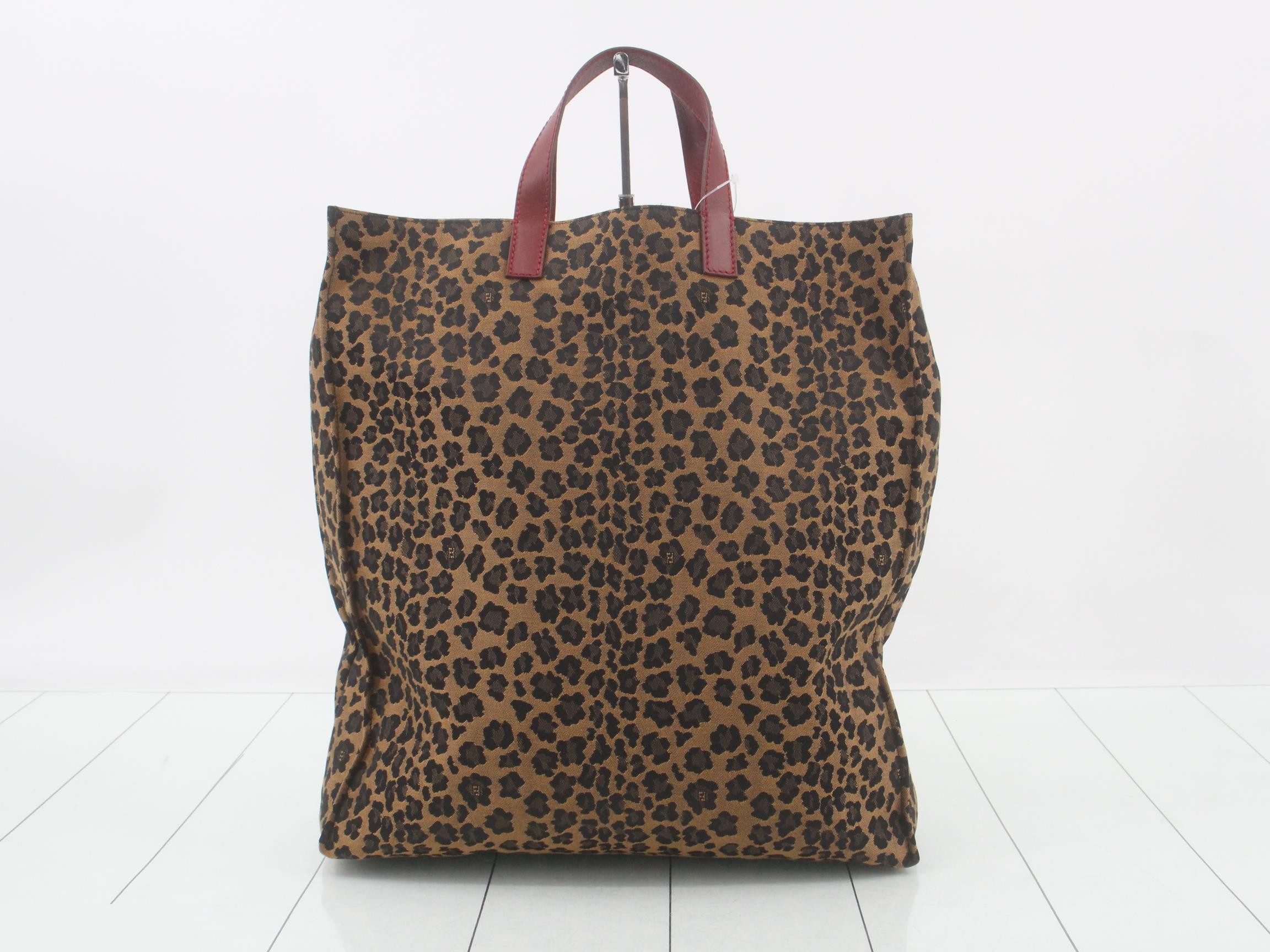 Canvas tote bag, brown — view 2