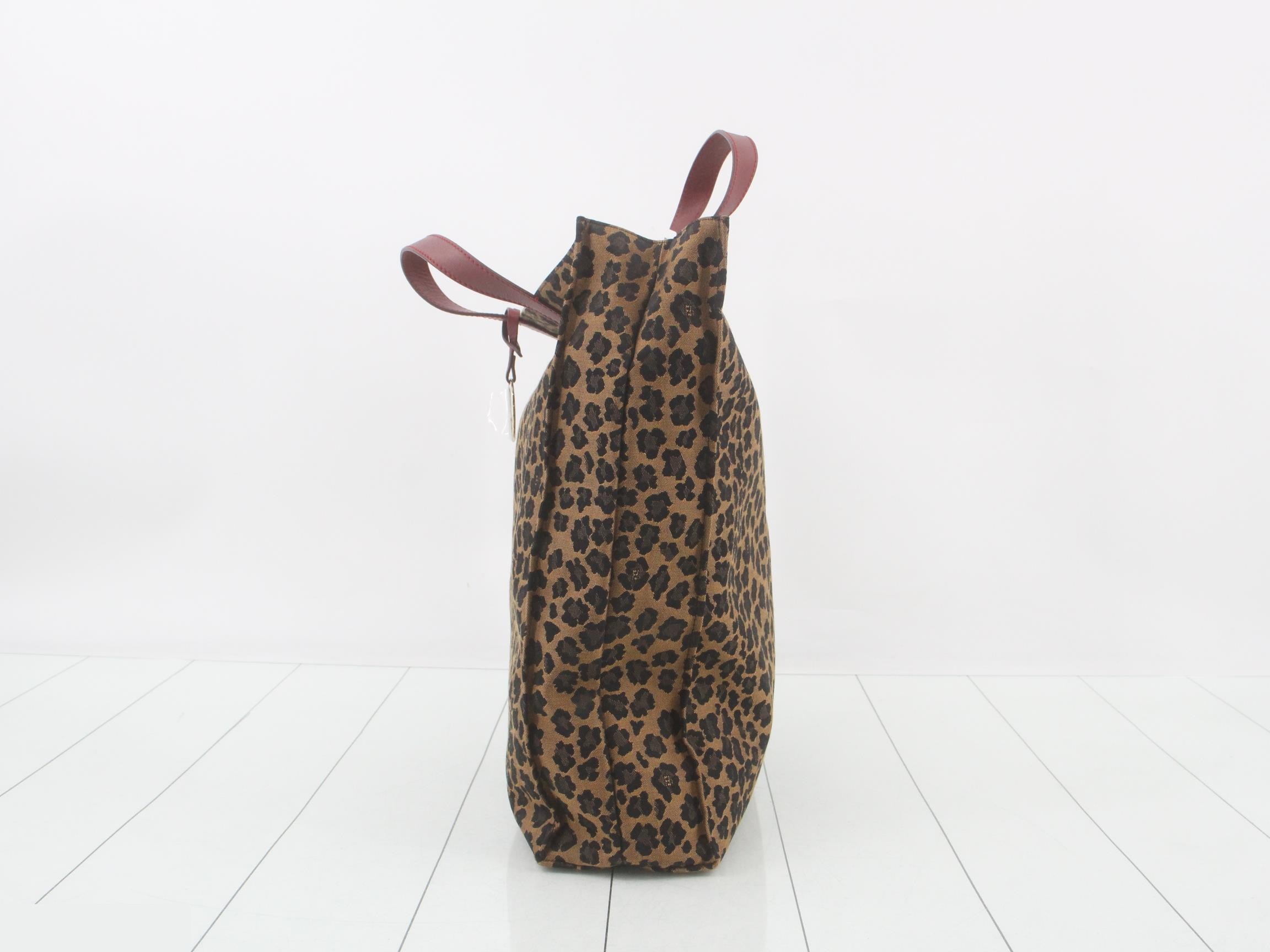 Canvas tote bag, brown — view 3