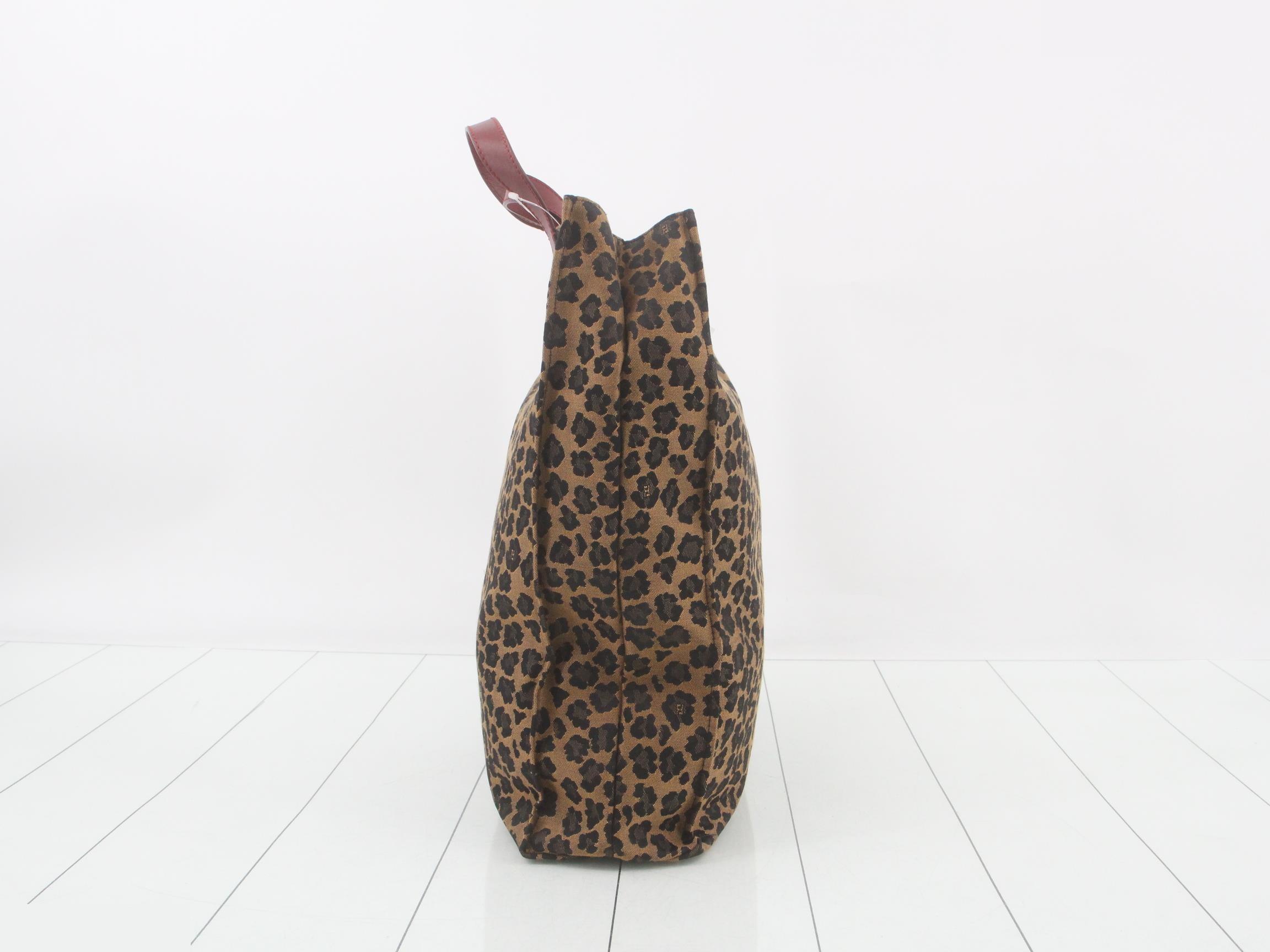 Canvas tote bag, brown — view 4