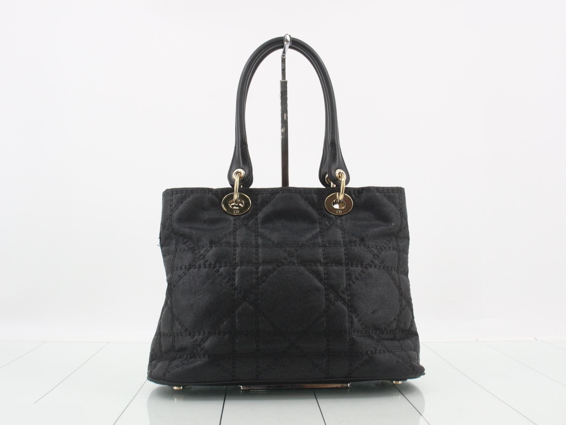 Handbag, Tote bag, Black — view 2