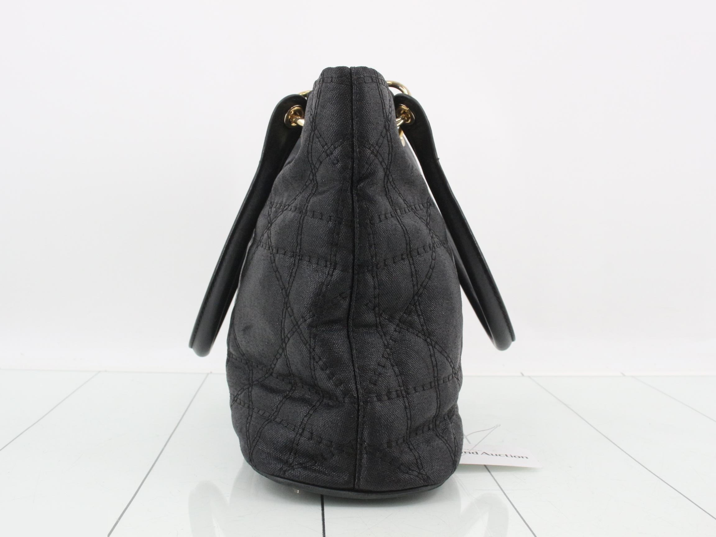 Handbag, Tote bag, Black — view 4