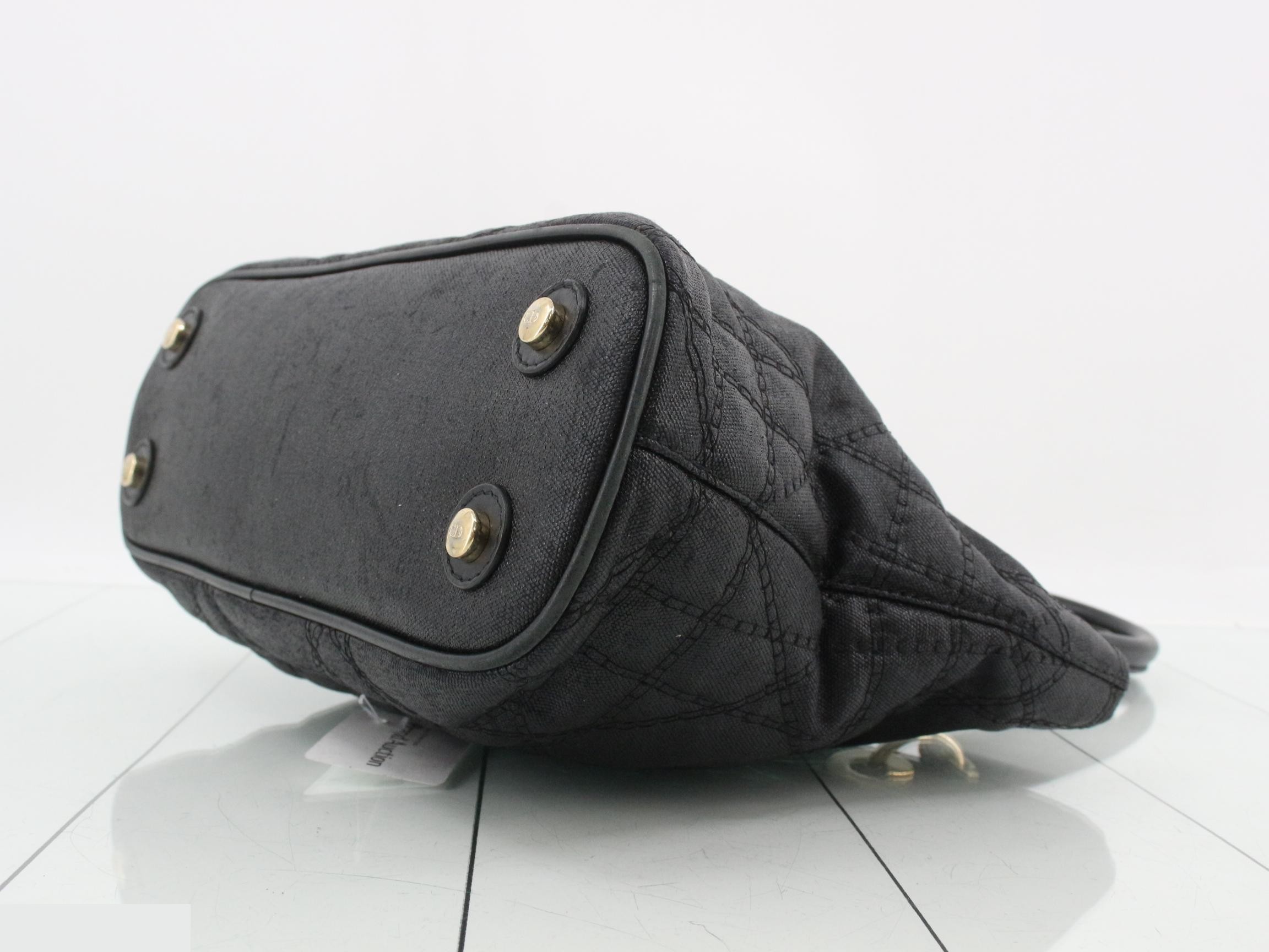Handbag, Tote bag, Black — view 6