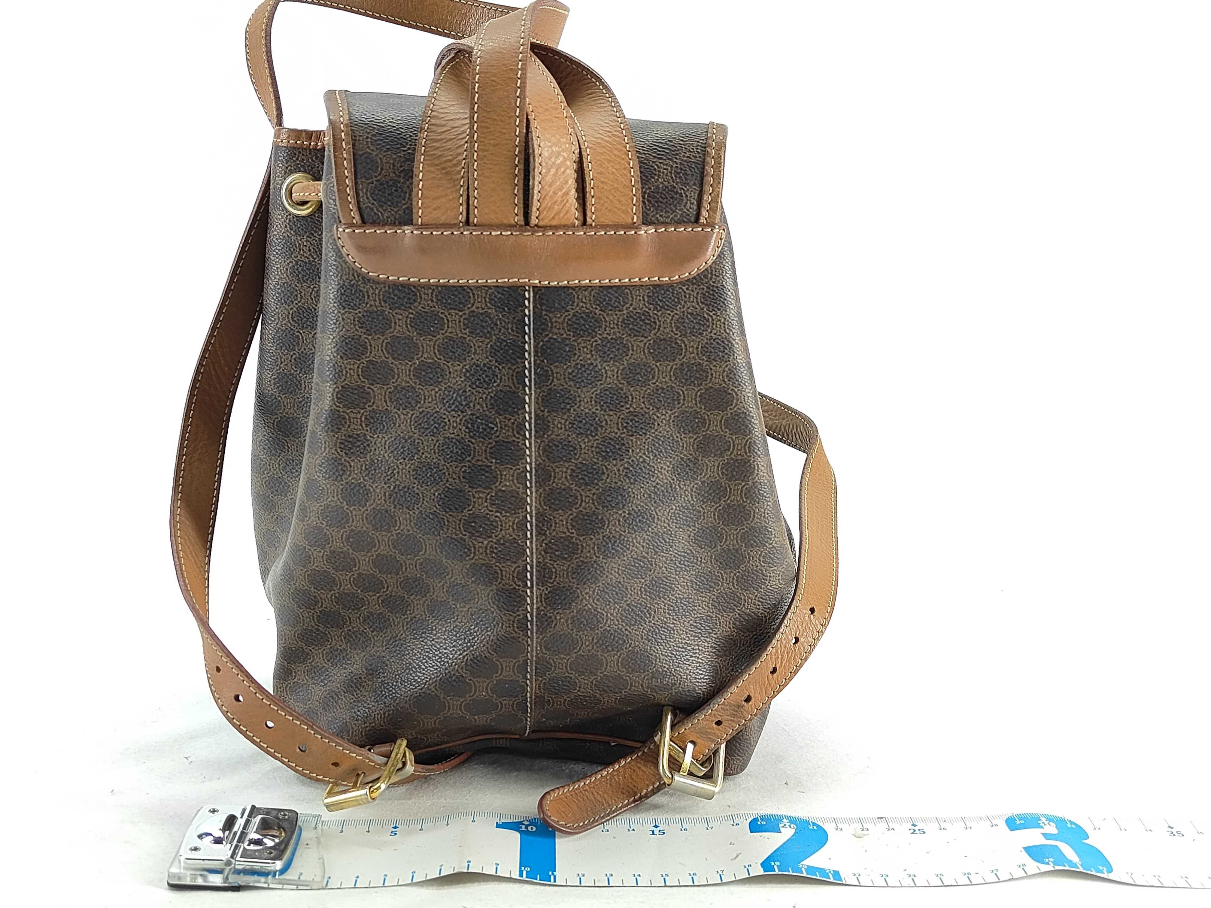 Macadam pattern backpack rucksack — view 2