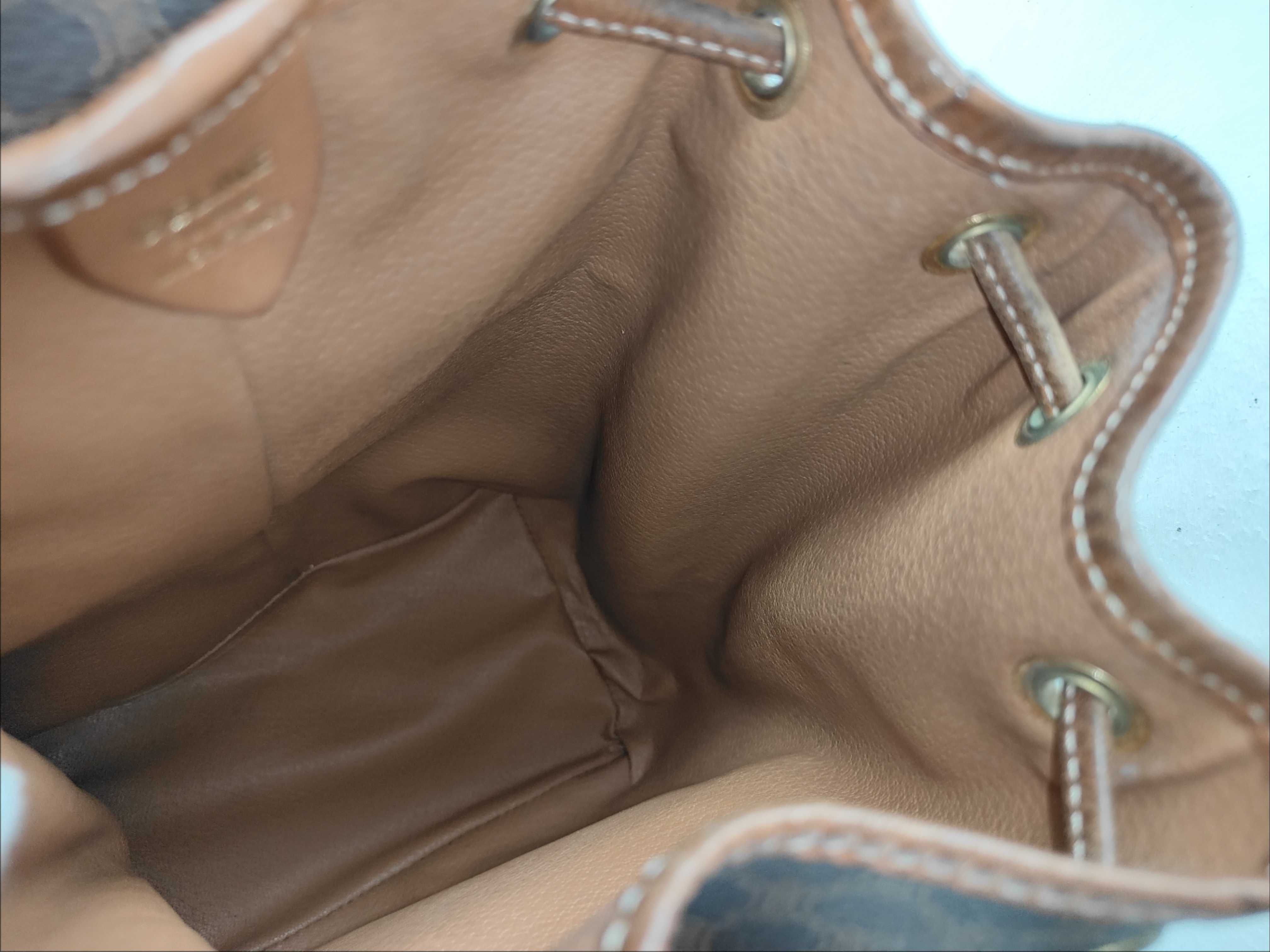 Macadam pattern backpack rucksack — view 14