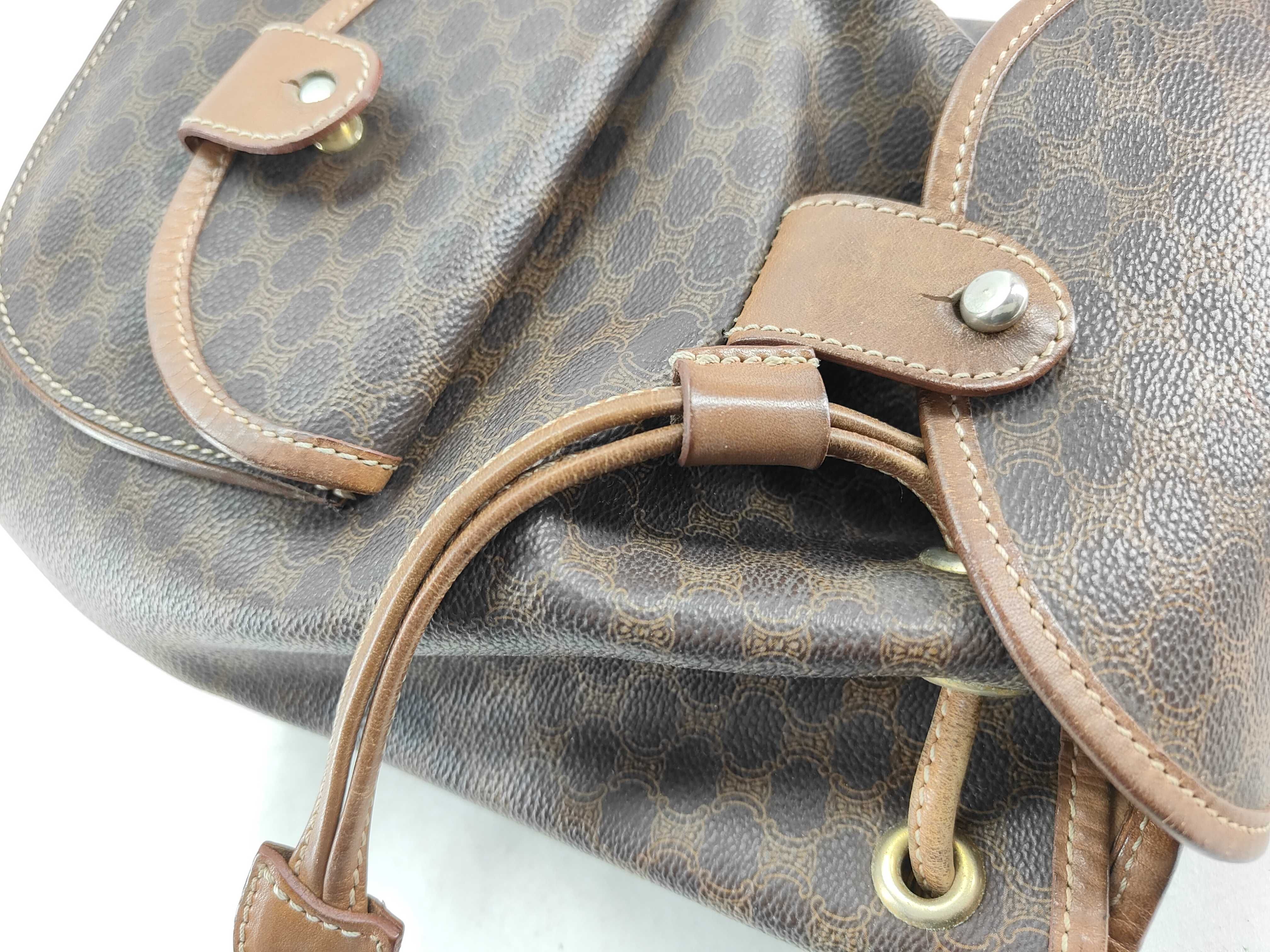 Macadam pattern backpack rucksack — view 10