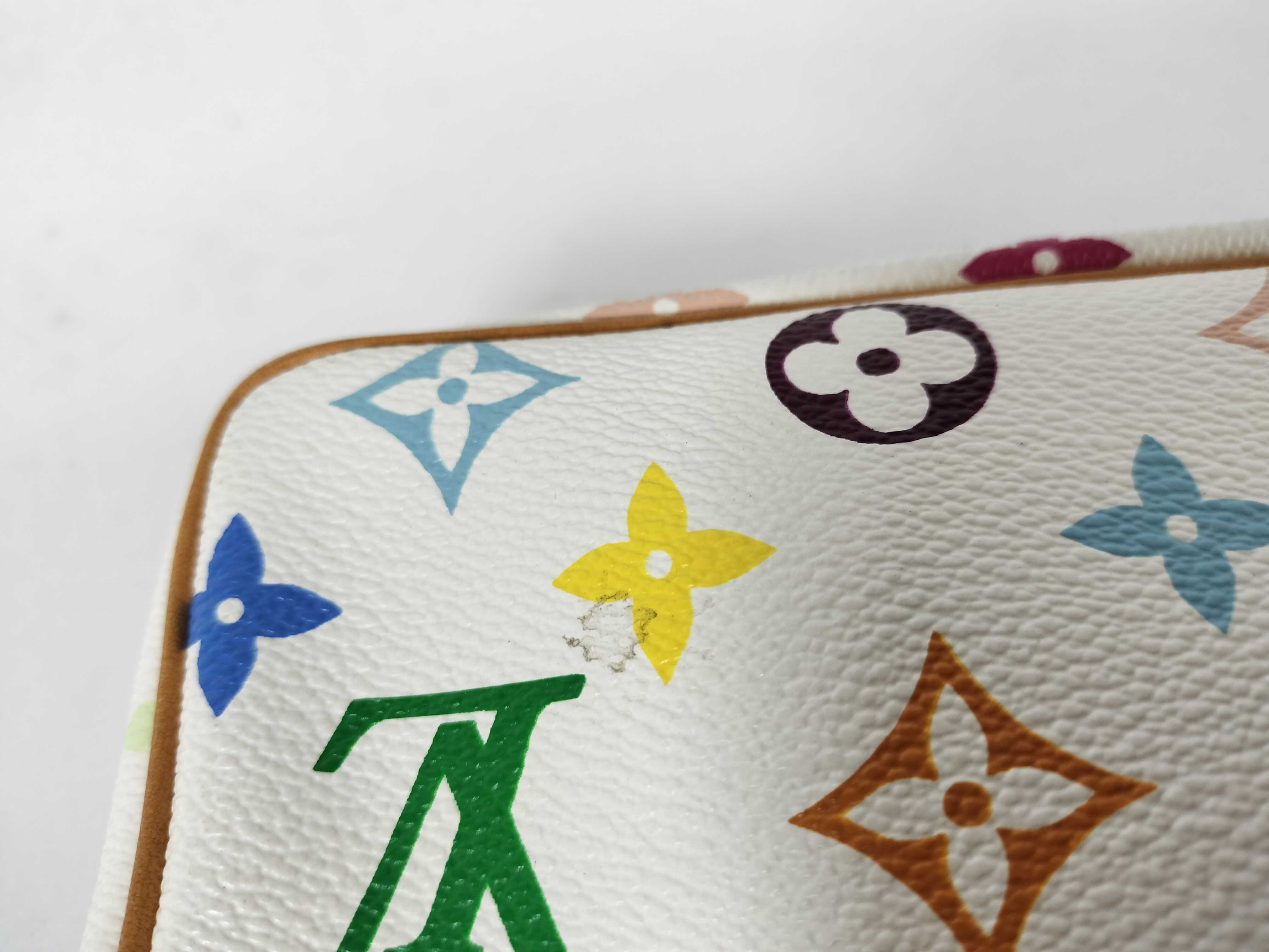 Monogram Multicolor Louis Vuitton Multicolor Pochette Accessory M92649 Pouch — view 14