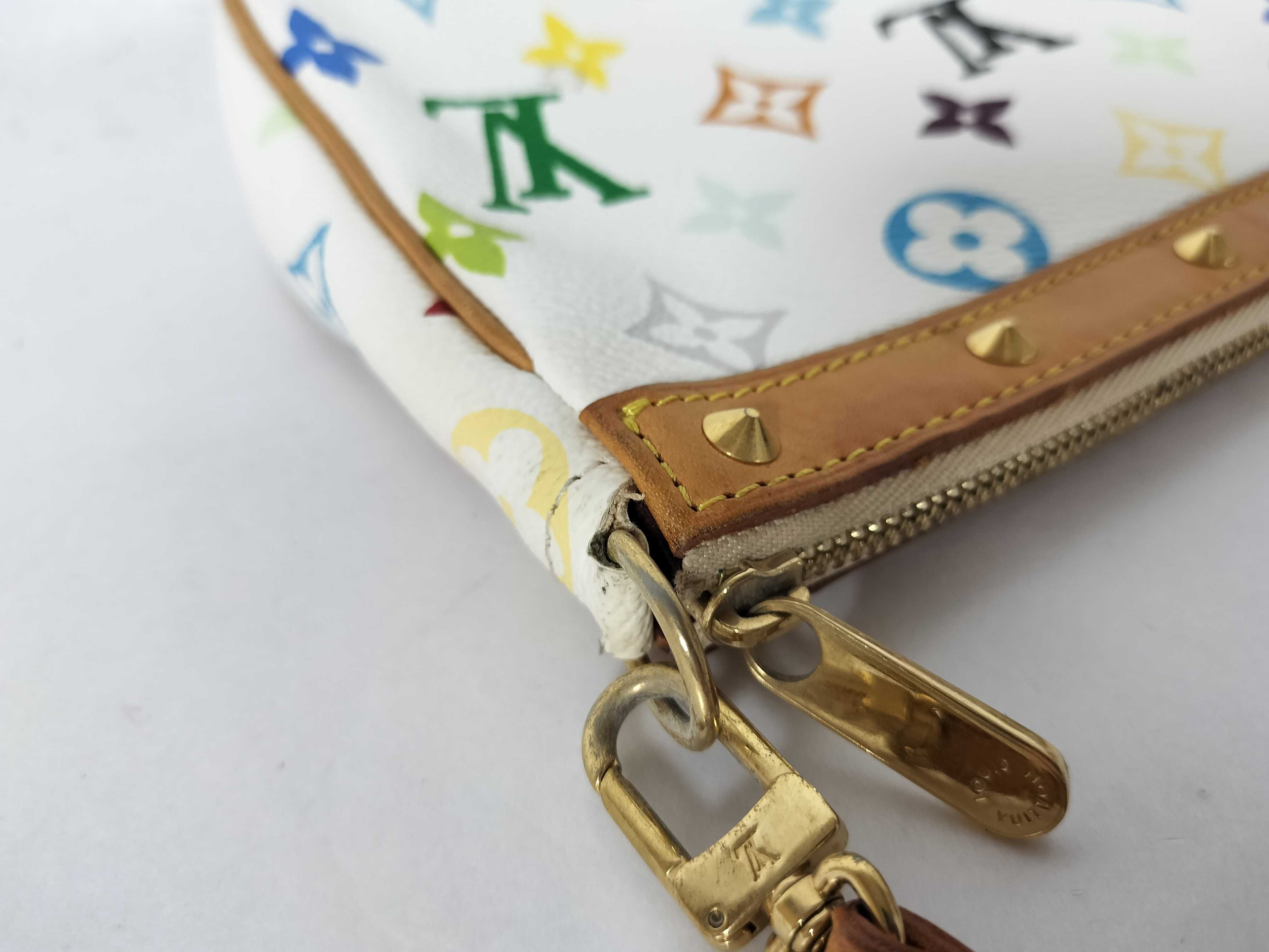 Monogram Multicolor Louis Vuitton Multicolor Pochette Accessory M92649 Pouch — view 4