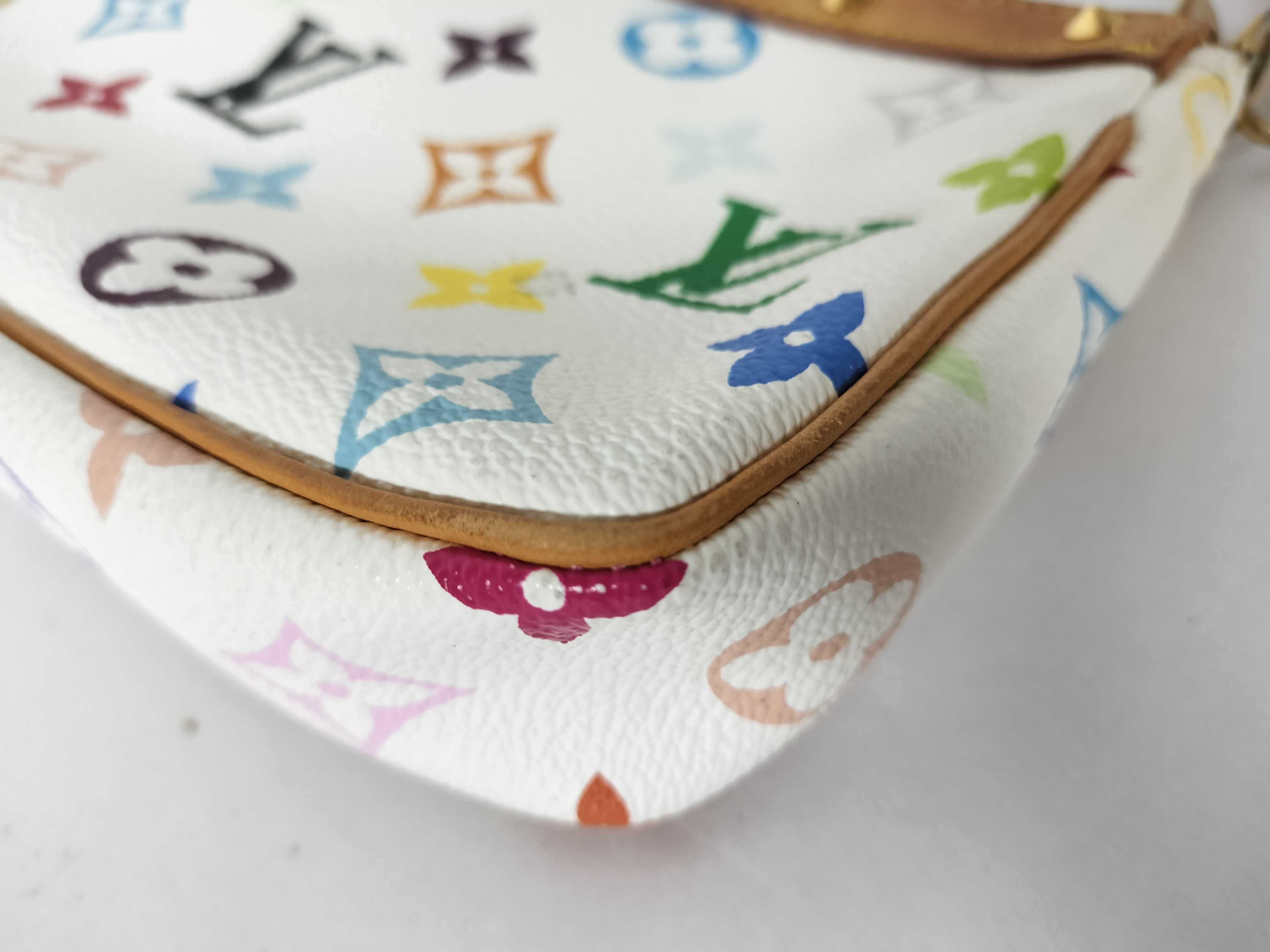 Monogram Multicolor Louis Vuitton Multicolor Pochette Accessory M92649 Pouch — view 6
