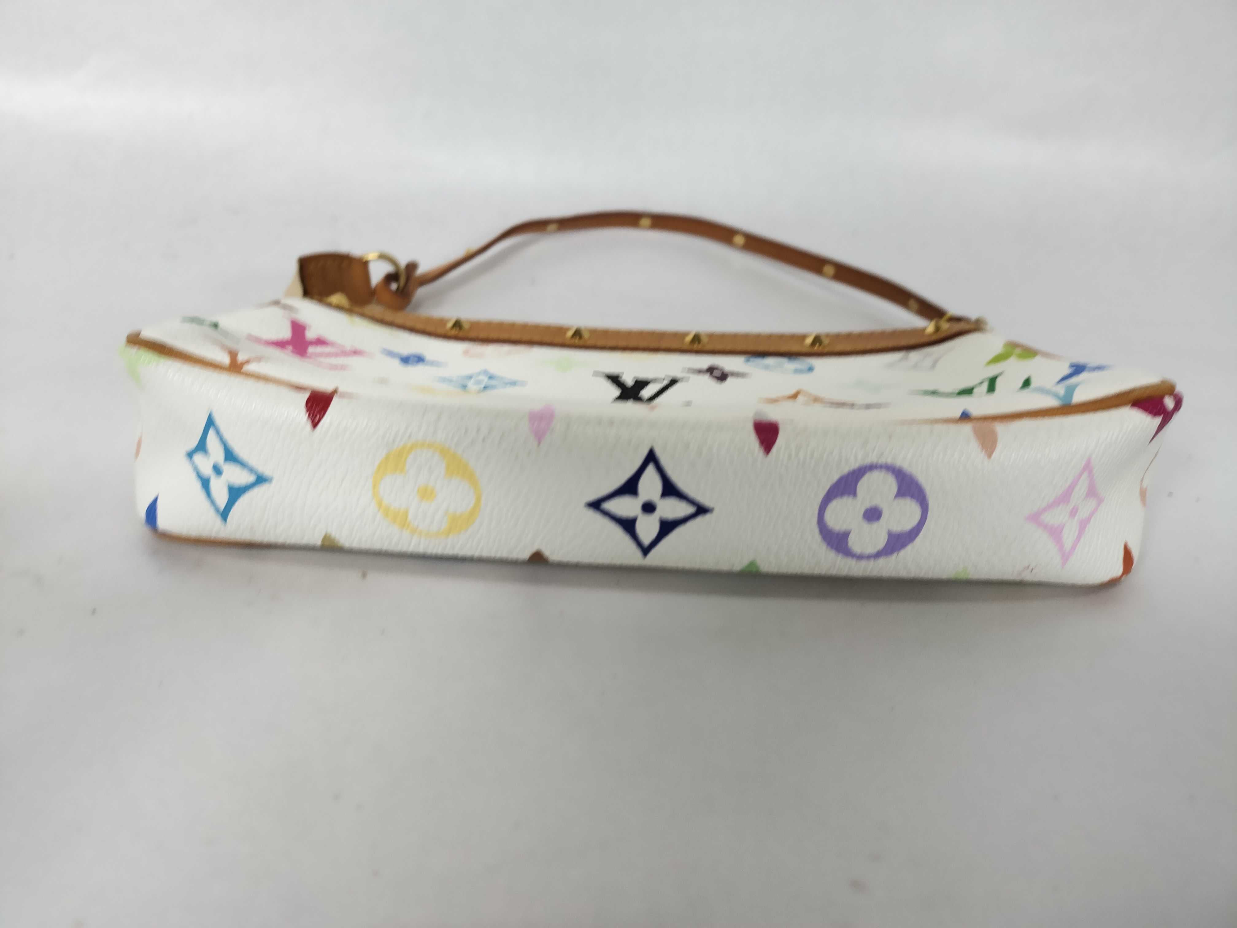 Monogram Multicolor Louis Vuitton Multicolor Pochette Accessory M92649 Pouch — view 7