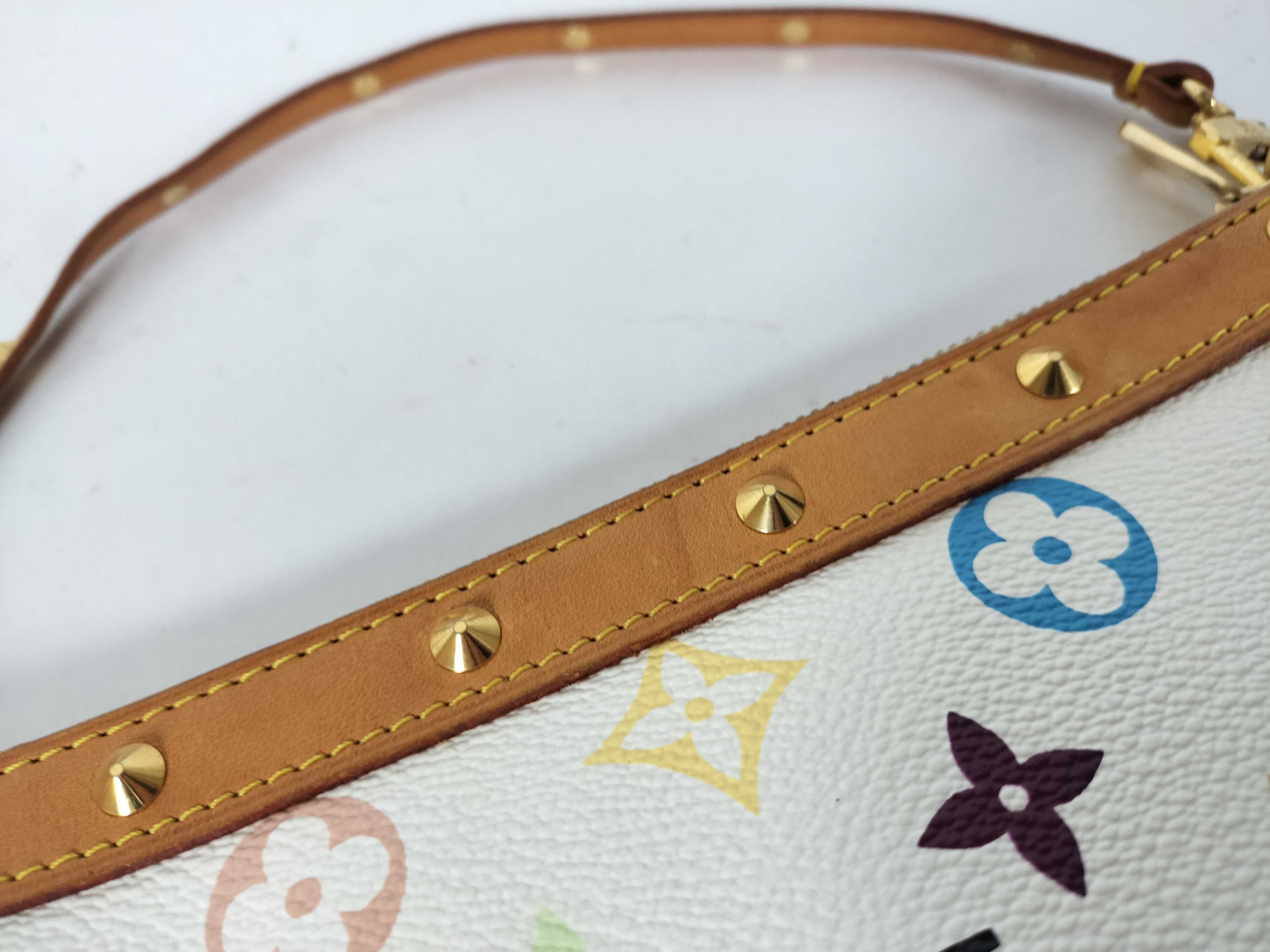Monogram Multicolor Louis Vuitton Multicolor Pochette Accessory M92649 Pouch — view 8