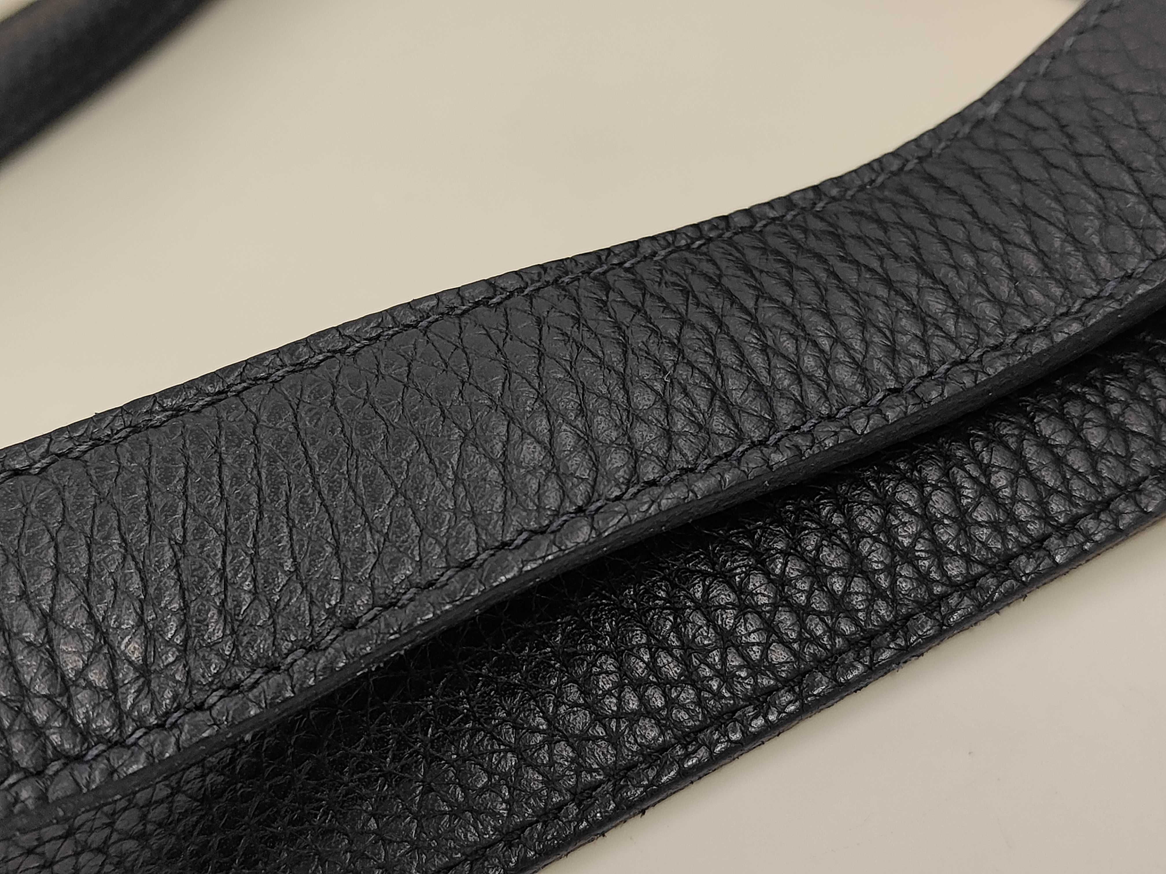 Picotin Lock MM Taurillon Leather, Blue Nuit, X Stamp, Silver Handbag — view 4