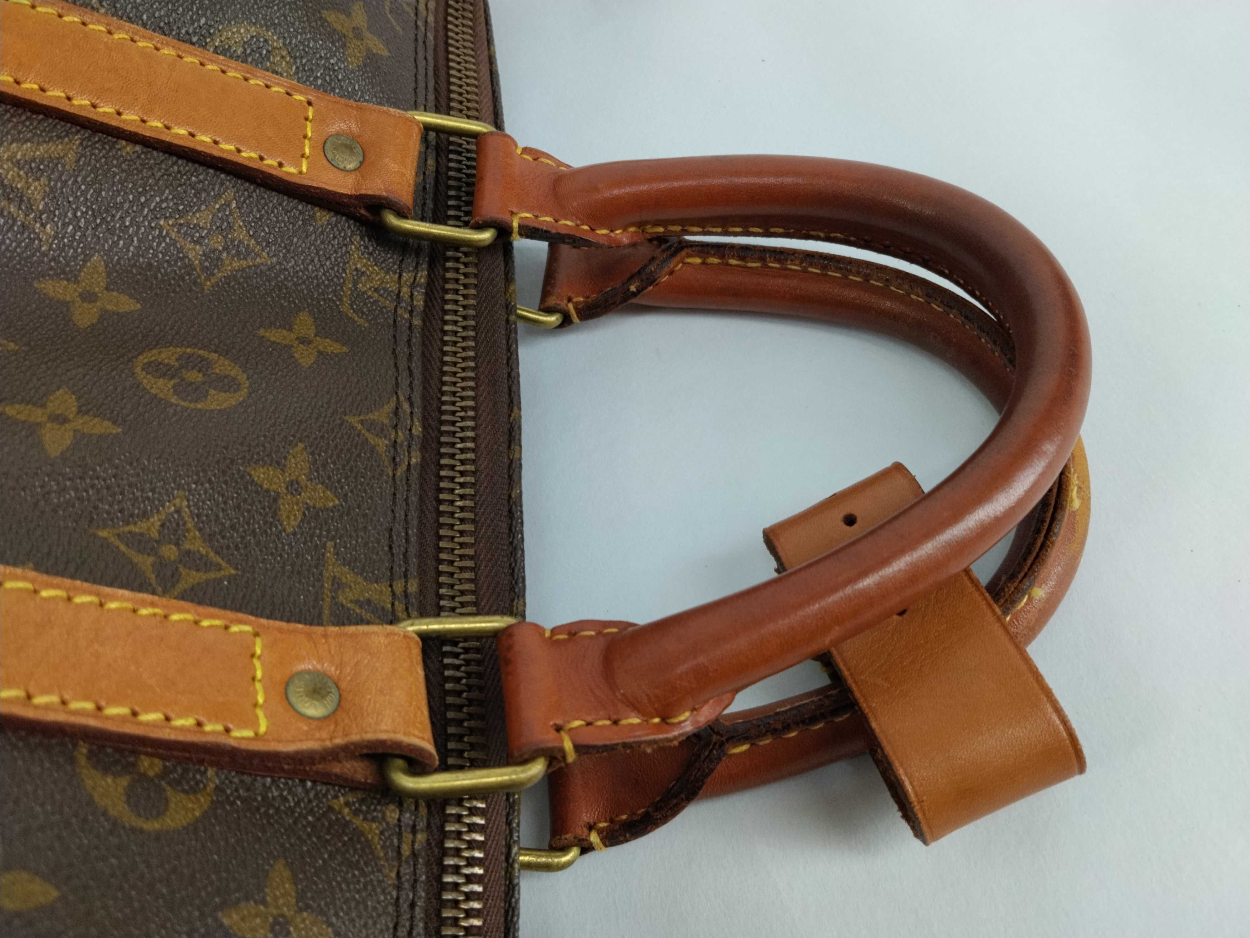 Monogram Louis Vuitton Keepall 50, older model Boston bag — view 3