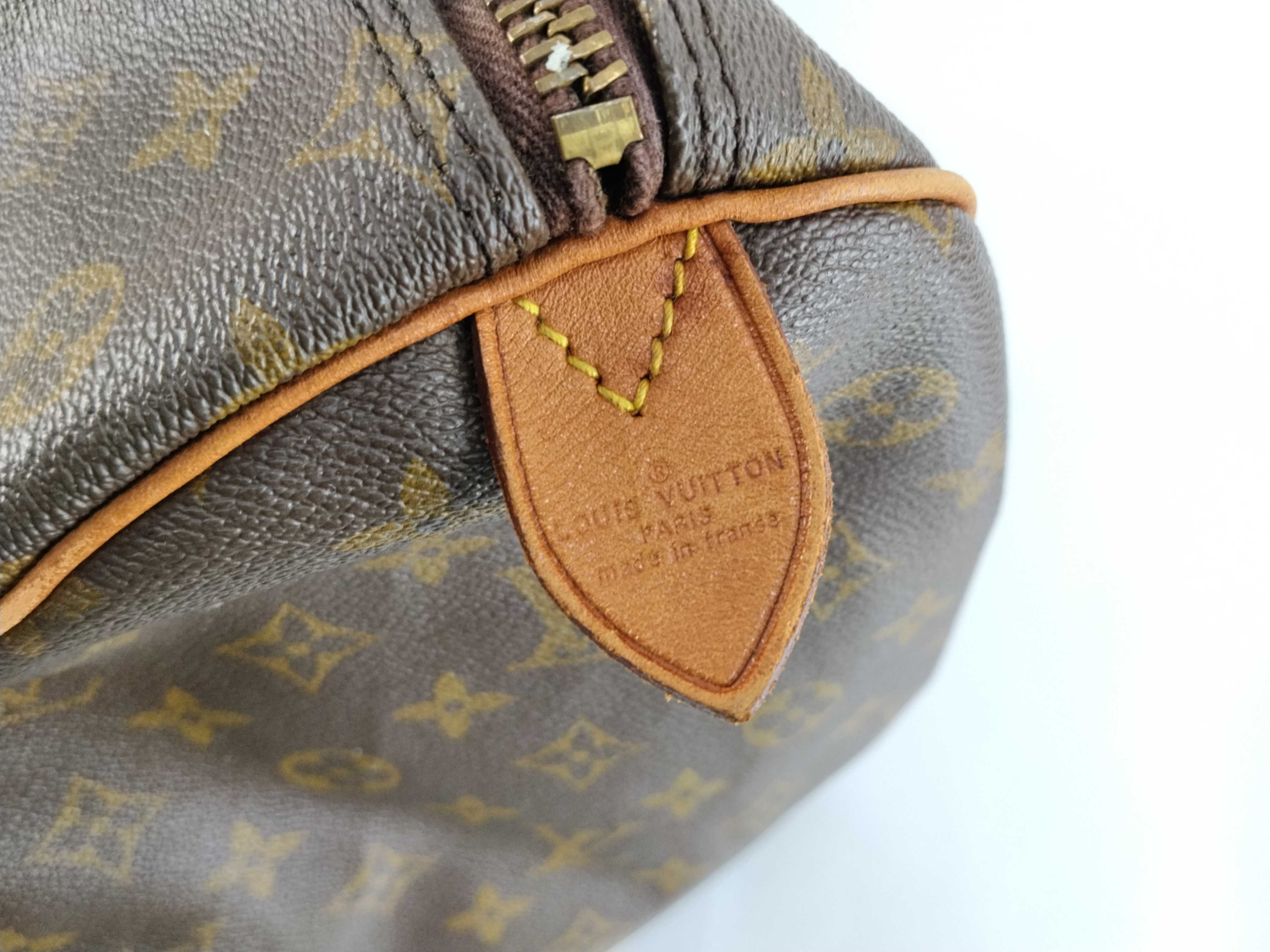 Monogram Louis Vuitton Keepall 50, older model Boston bag — view 9