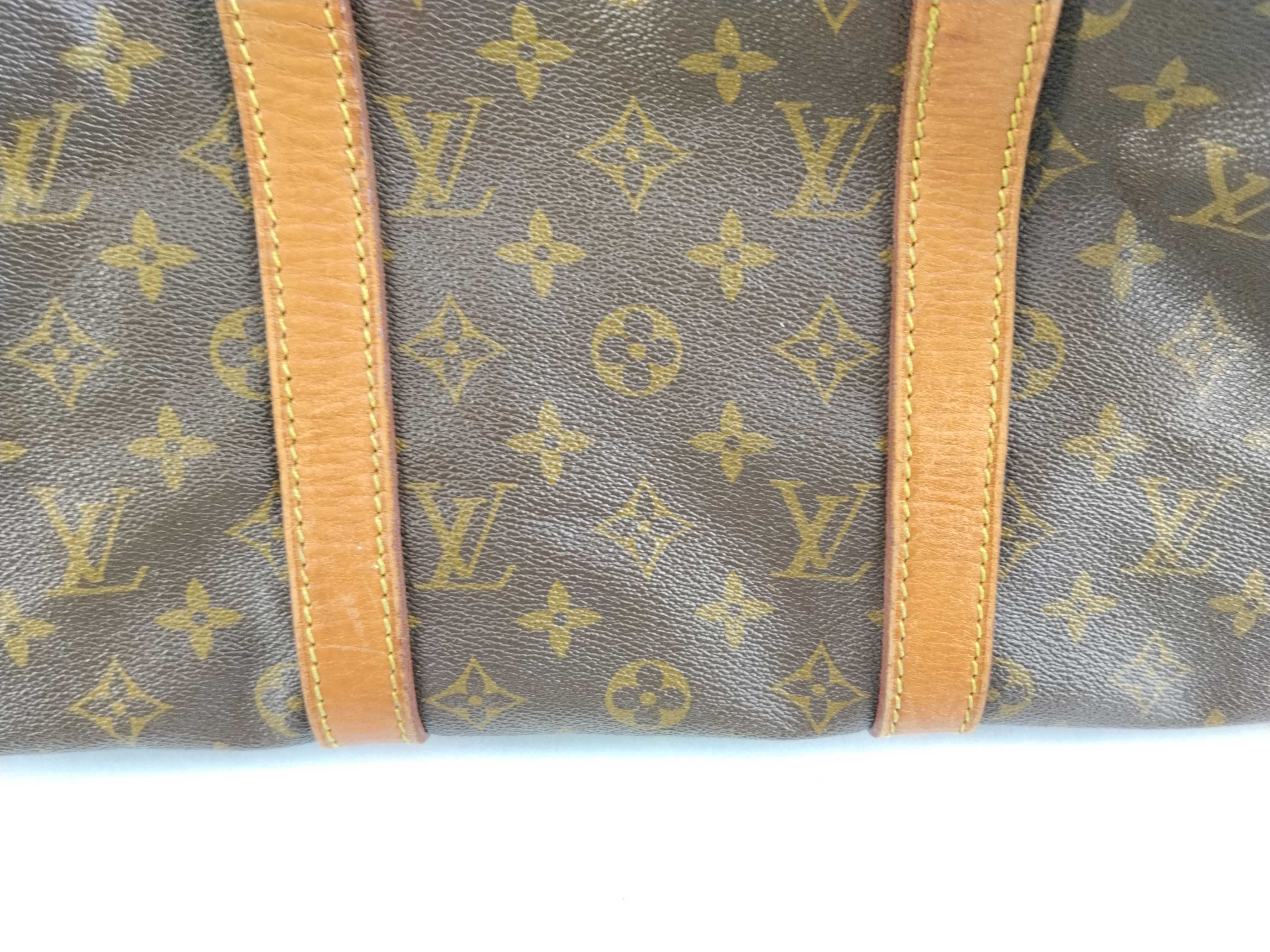 Monogram Louis Vuitton Keepall 50, older model Boston bag — view 10
