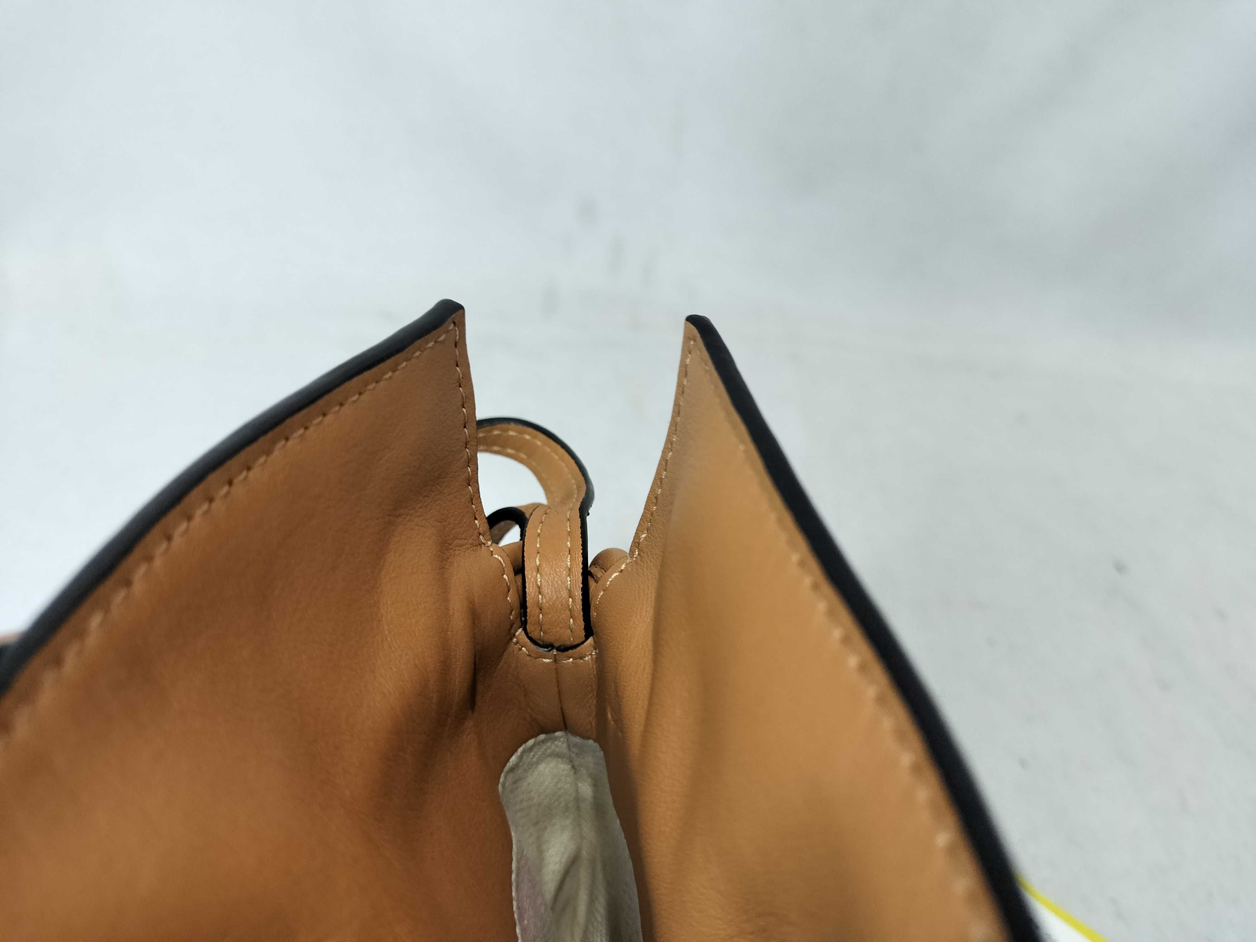 Anagram Shoulder Bag, Brown, Drawstring Shoulder Bag — view 11