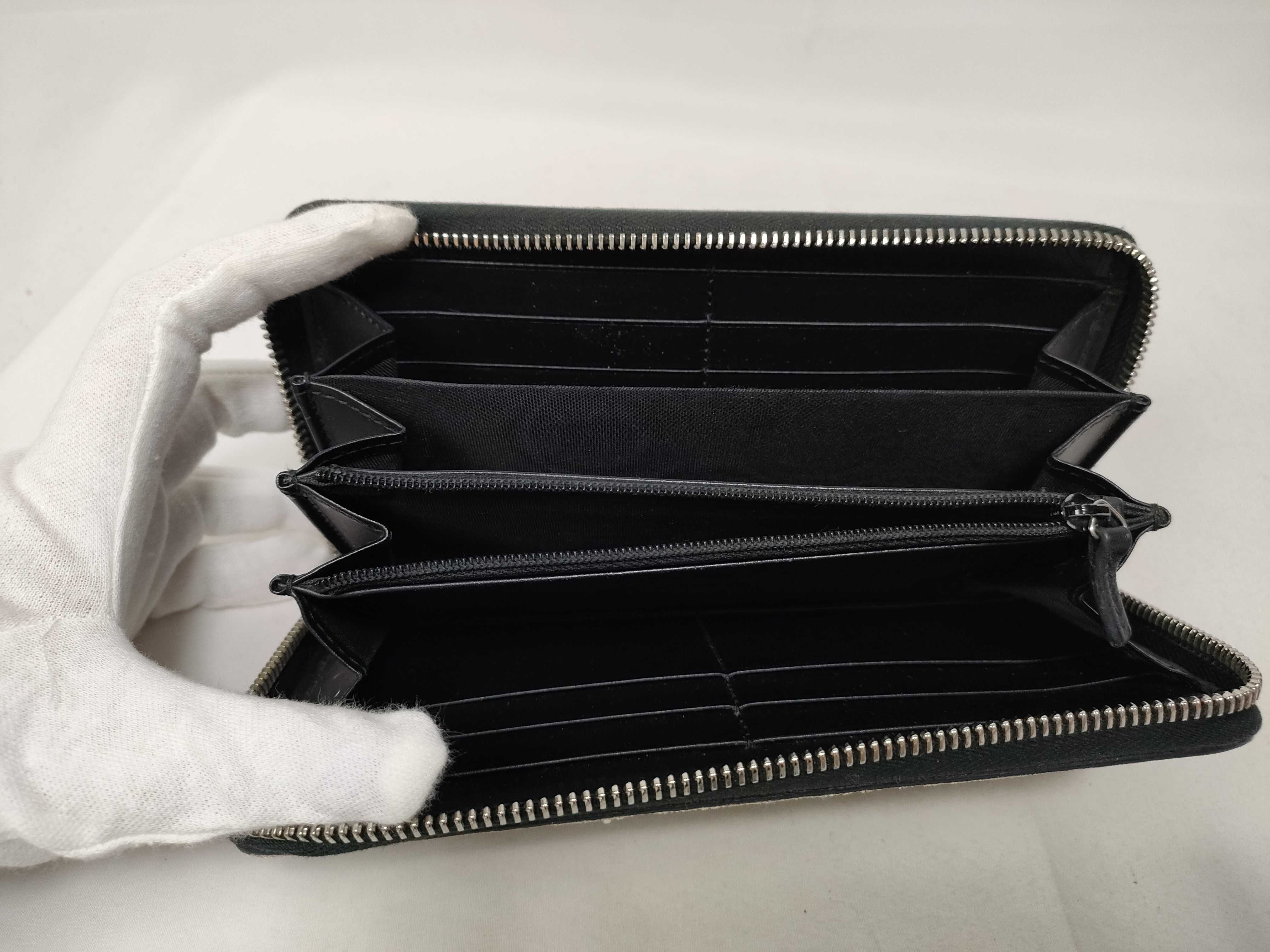 GG Supreme Snake Round Zip Long Wallet — view 9