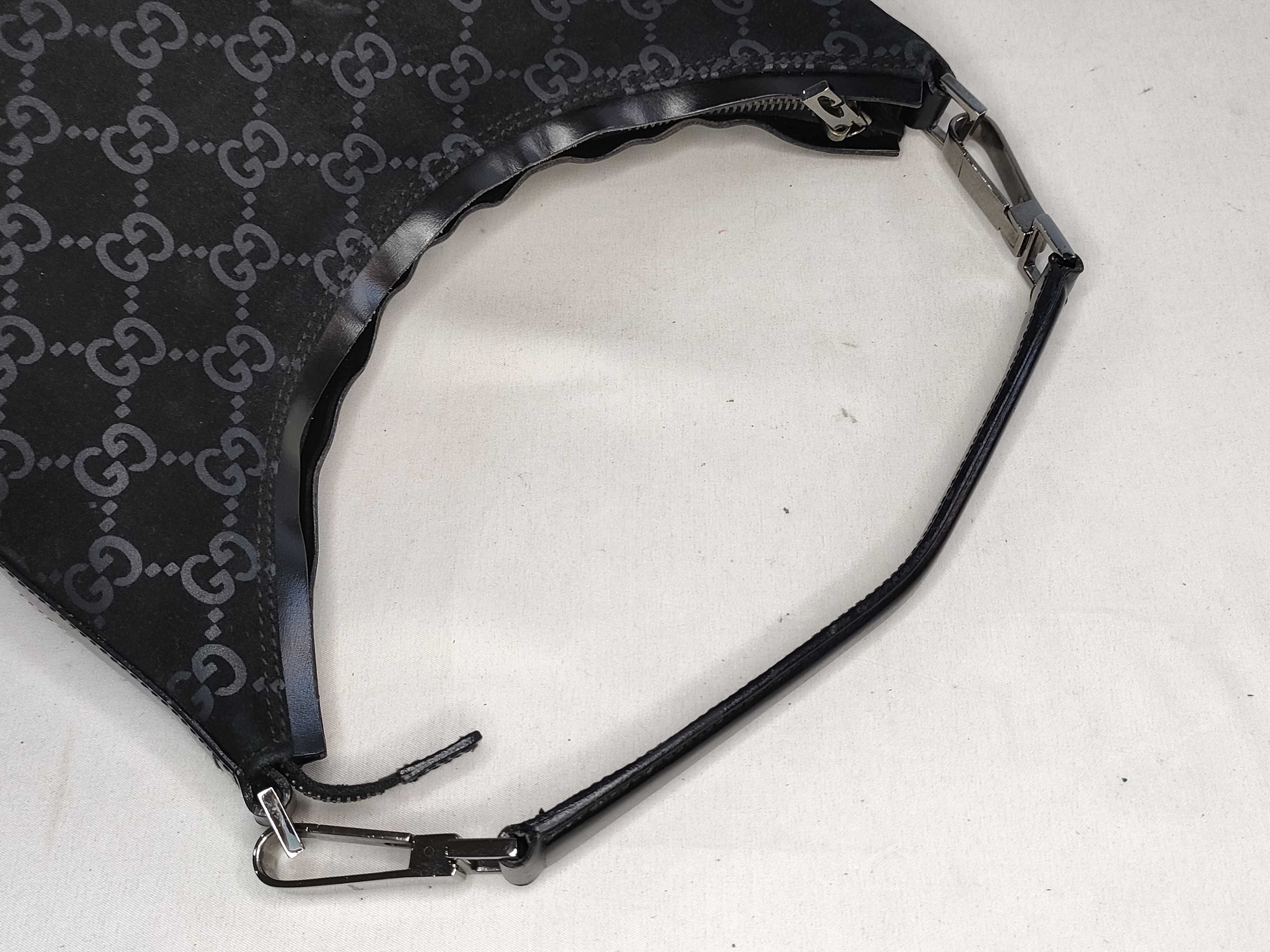 GG Suede One-Shoulder Shoulder Bag — view 3