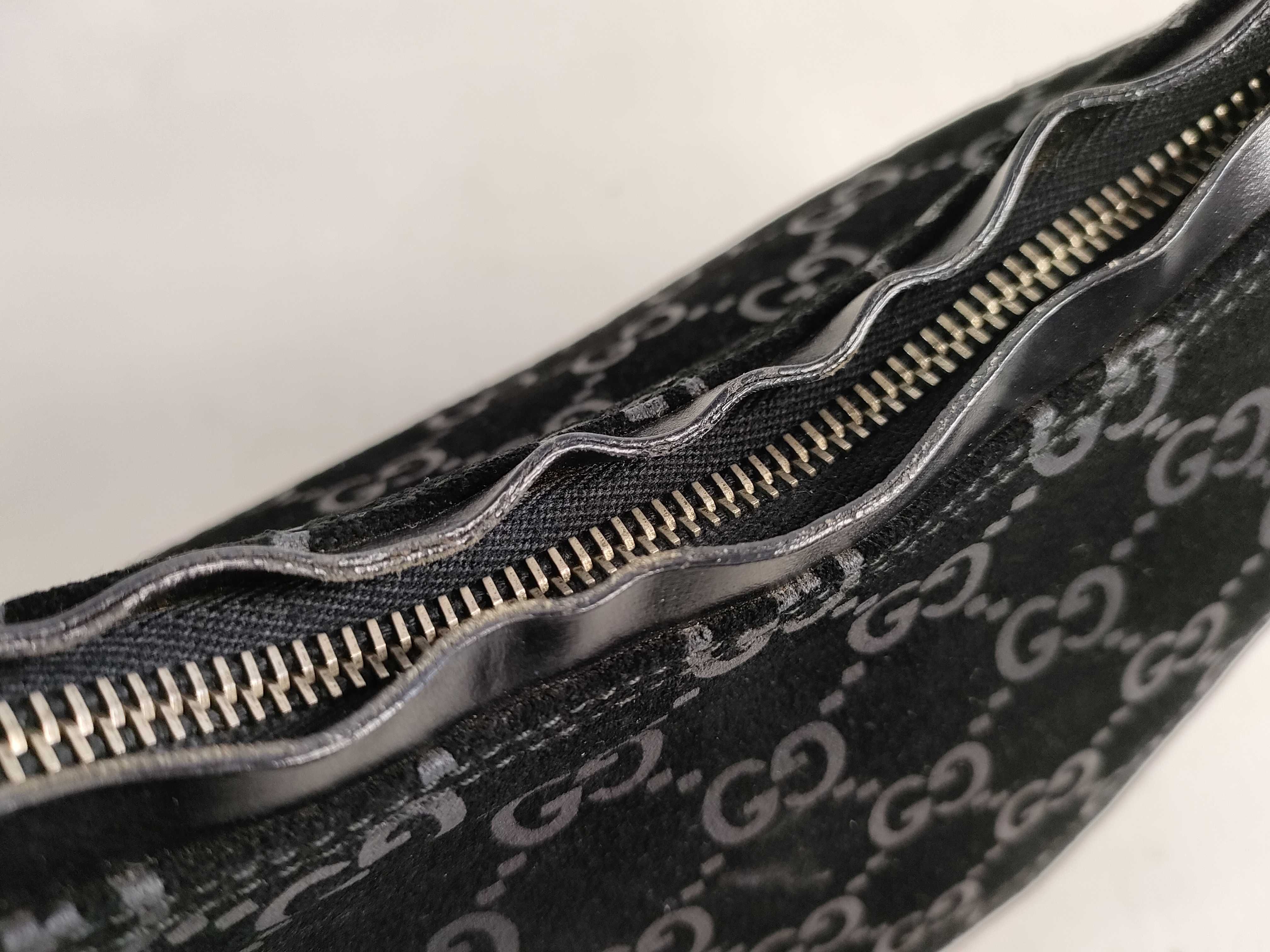 GG Suede One-Shoulder Shoulder Bag — view 8