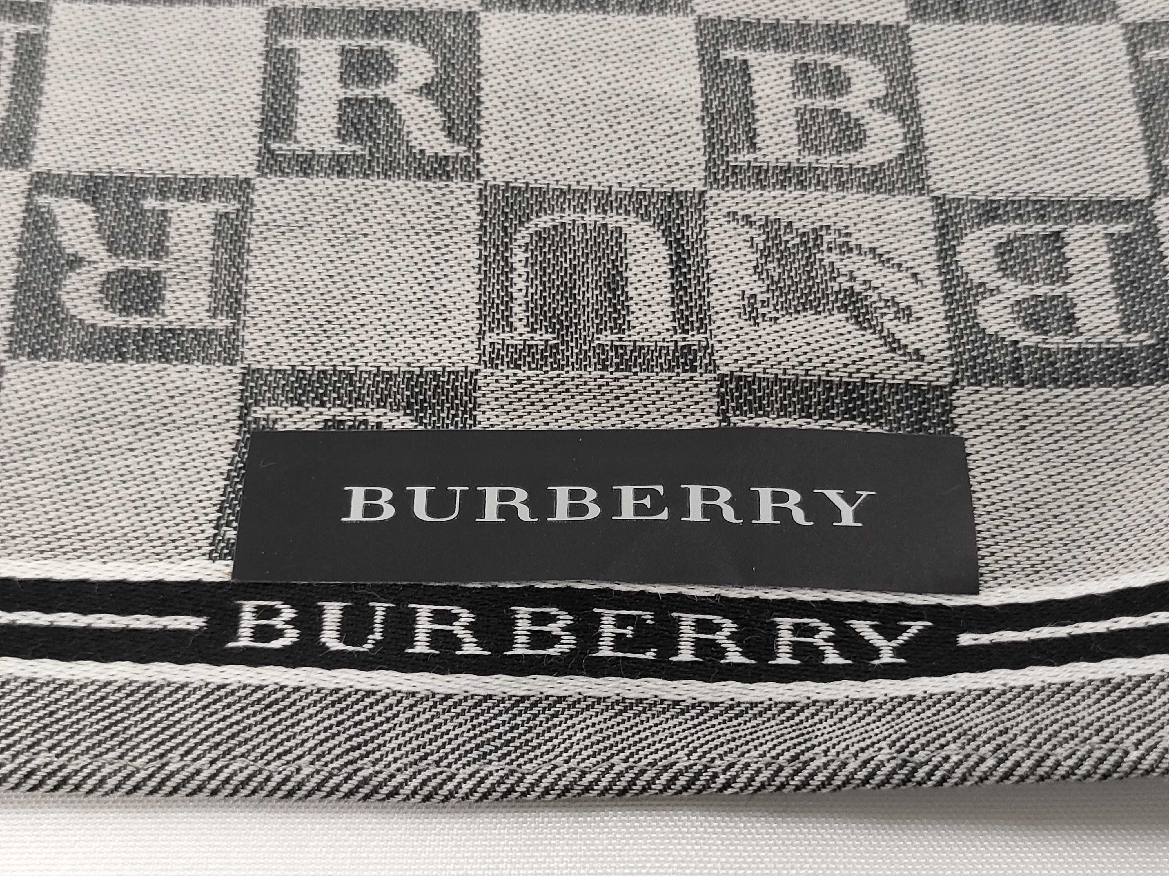 handkerchief/scarf with sticker, all-over logo print, embroidered, gray, other accessories. — view 3