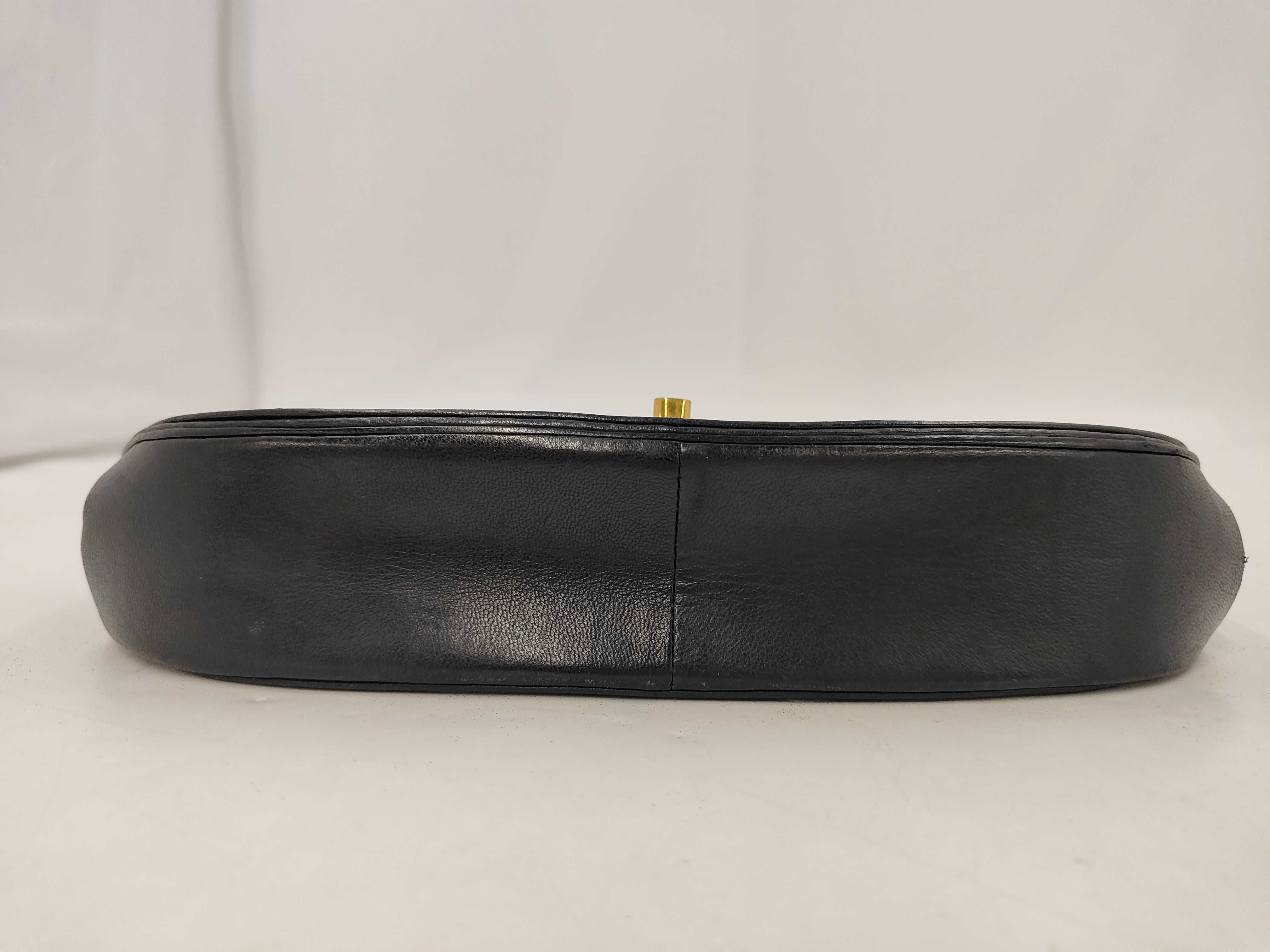Half Moon Shoulder Bag (Black) — view 3