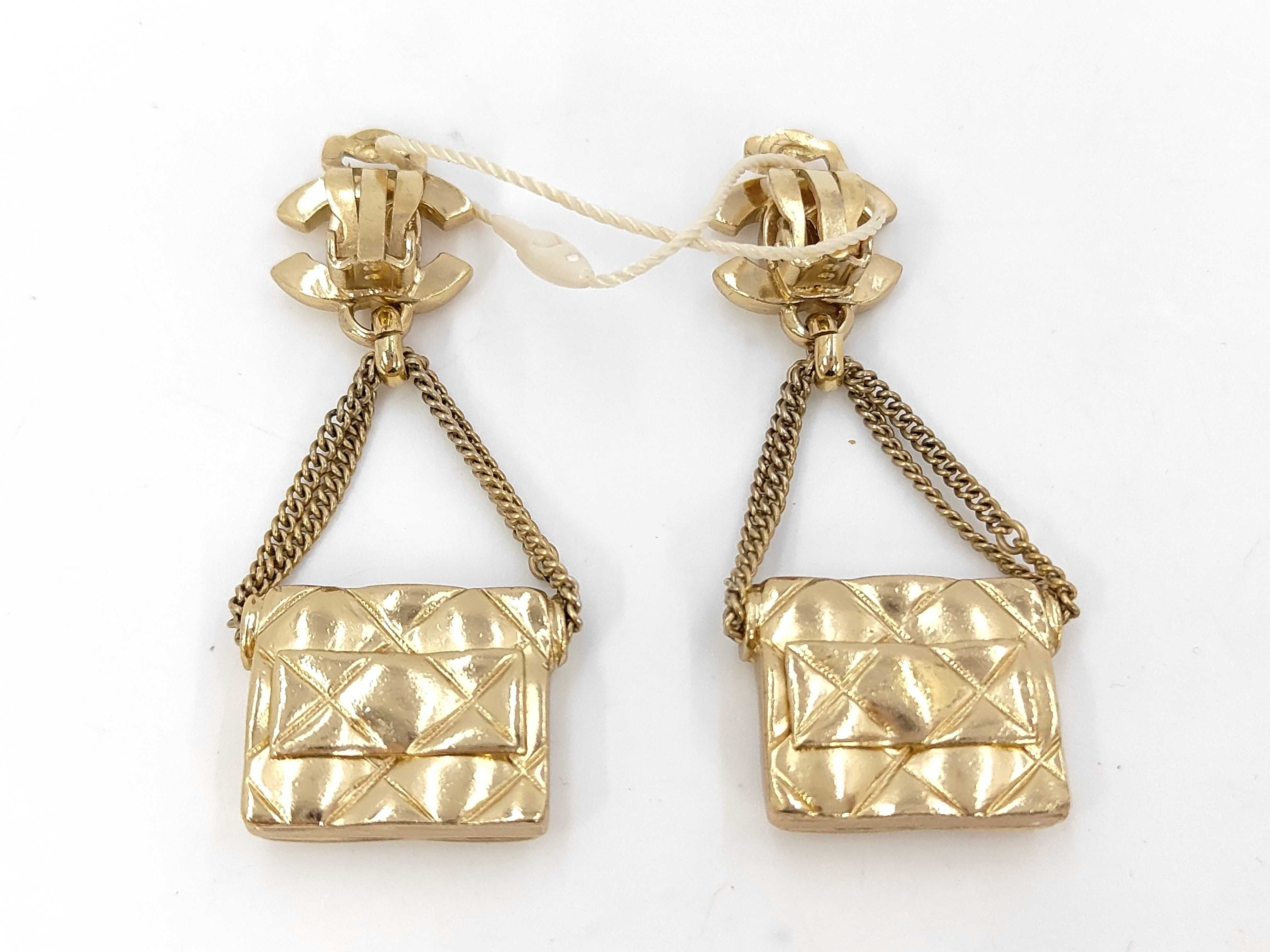 bag charm earrings/27.8g earrings — view 2