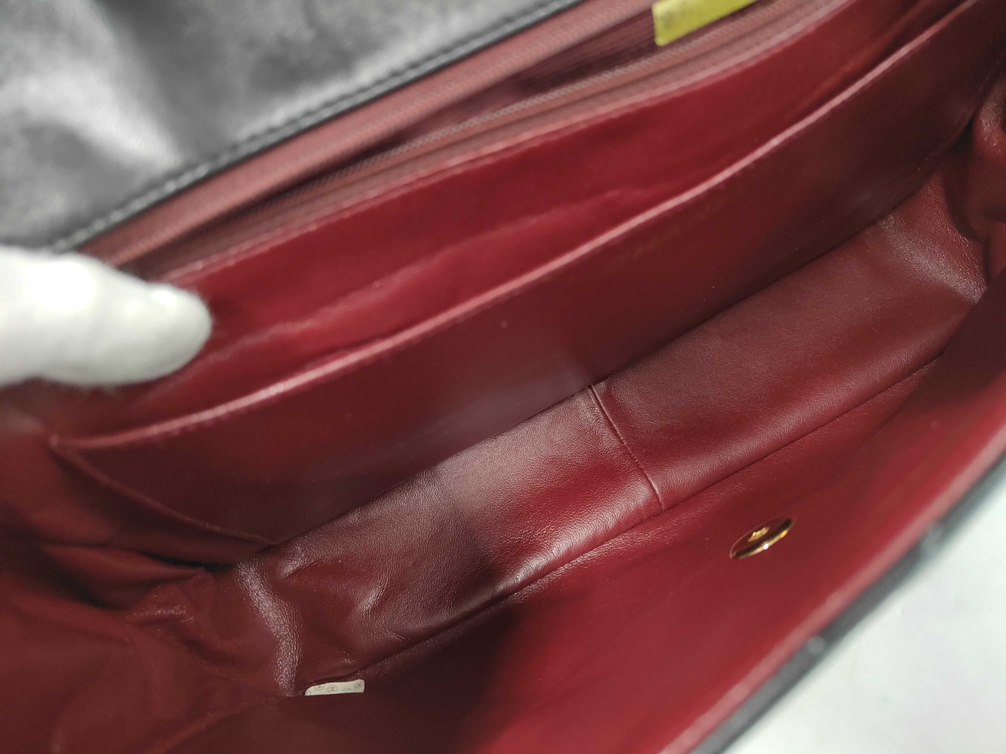 Large Matelassé Lambskin Shoulder Bag — view 9