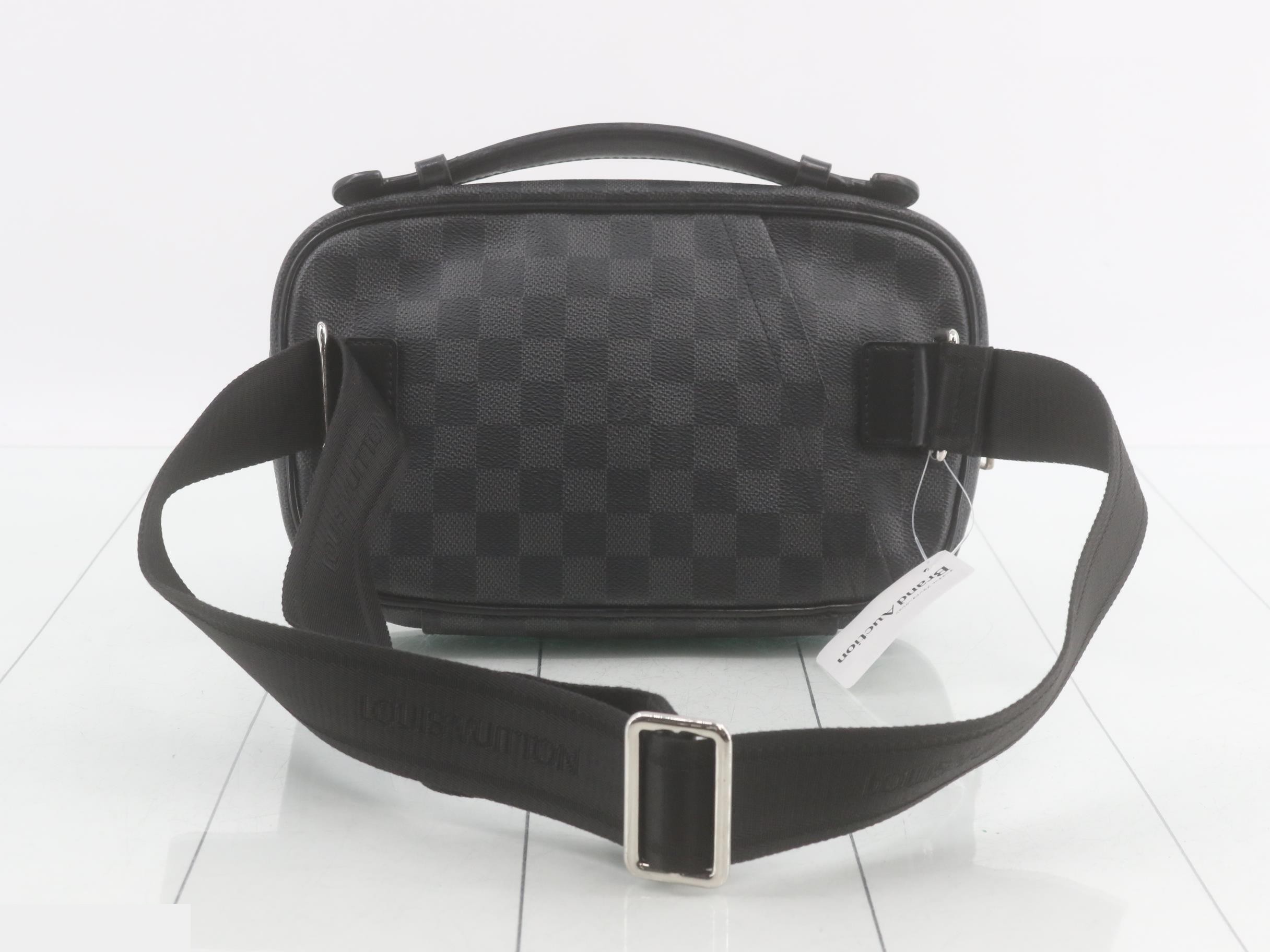 N41289 Damier Graphite Ambler Waist Bag — view 2