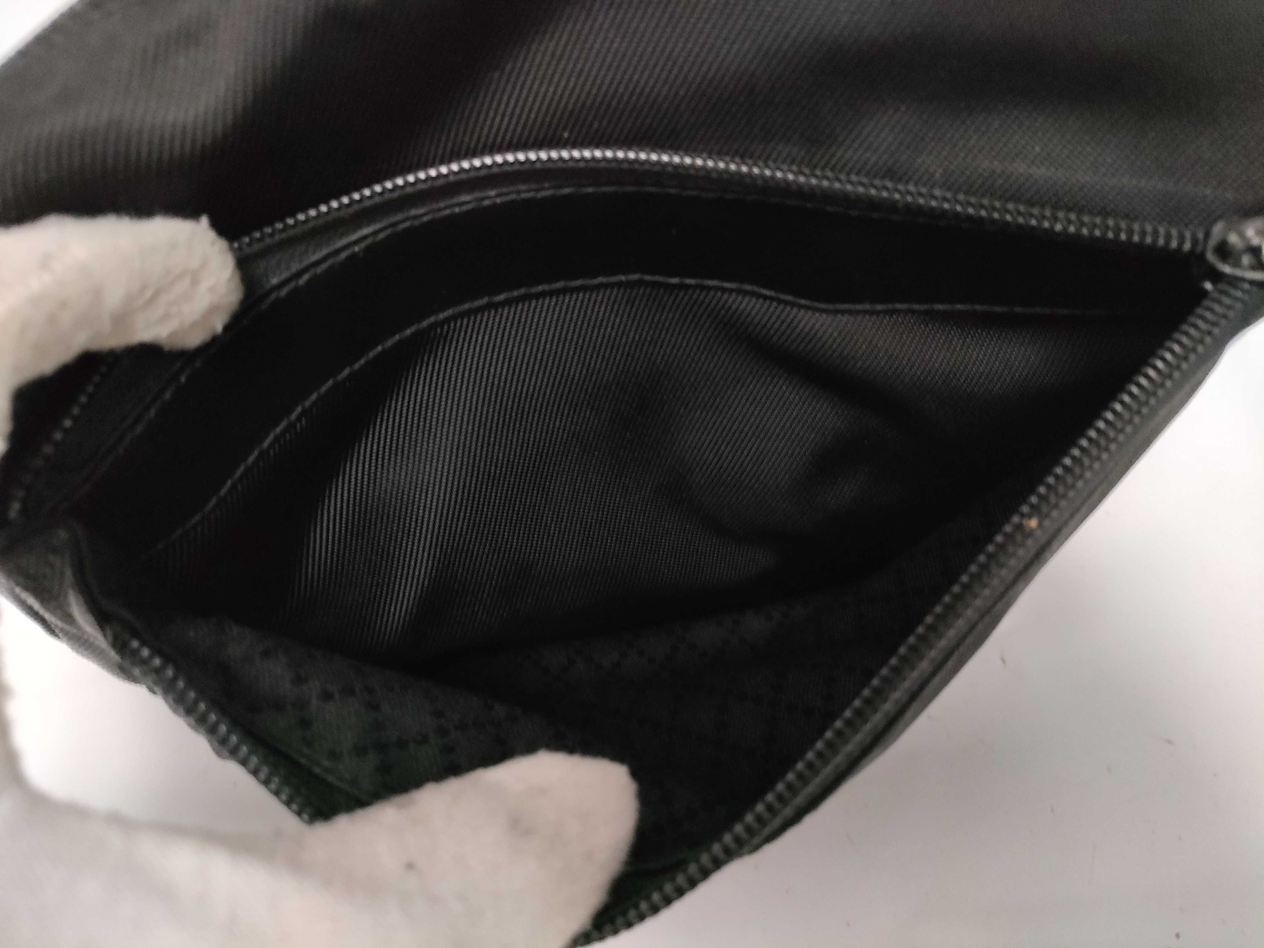 Bamboo Handle Nylon 2-Way Shoulder Bag Handbag — view 9
