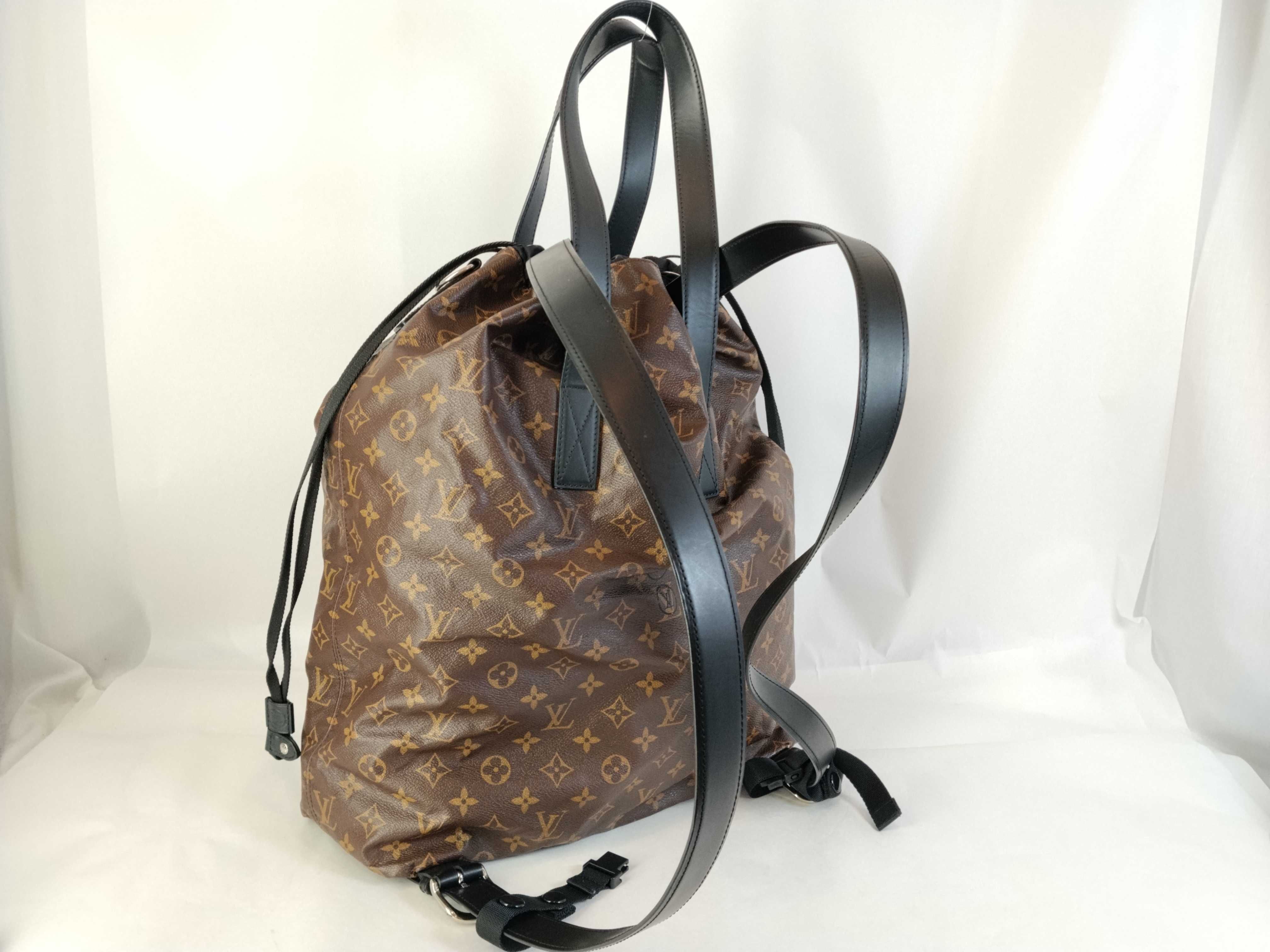Monogram Macassar Cabas Light M43416 Brown Backpack — view 3