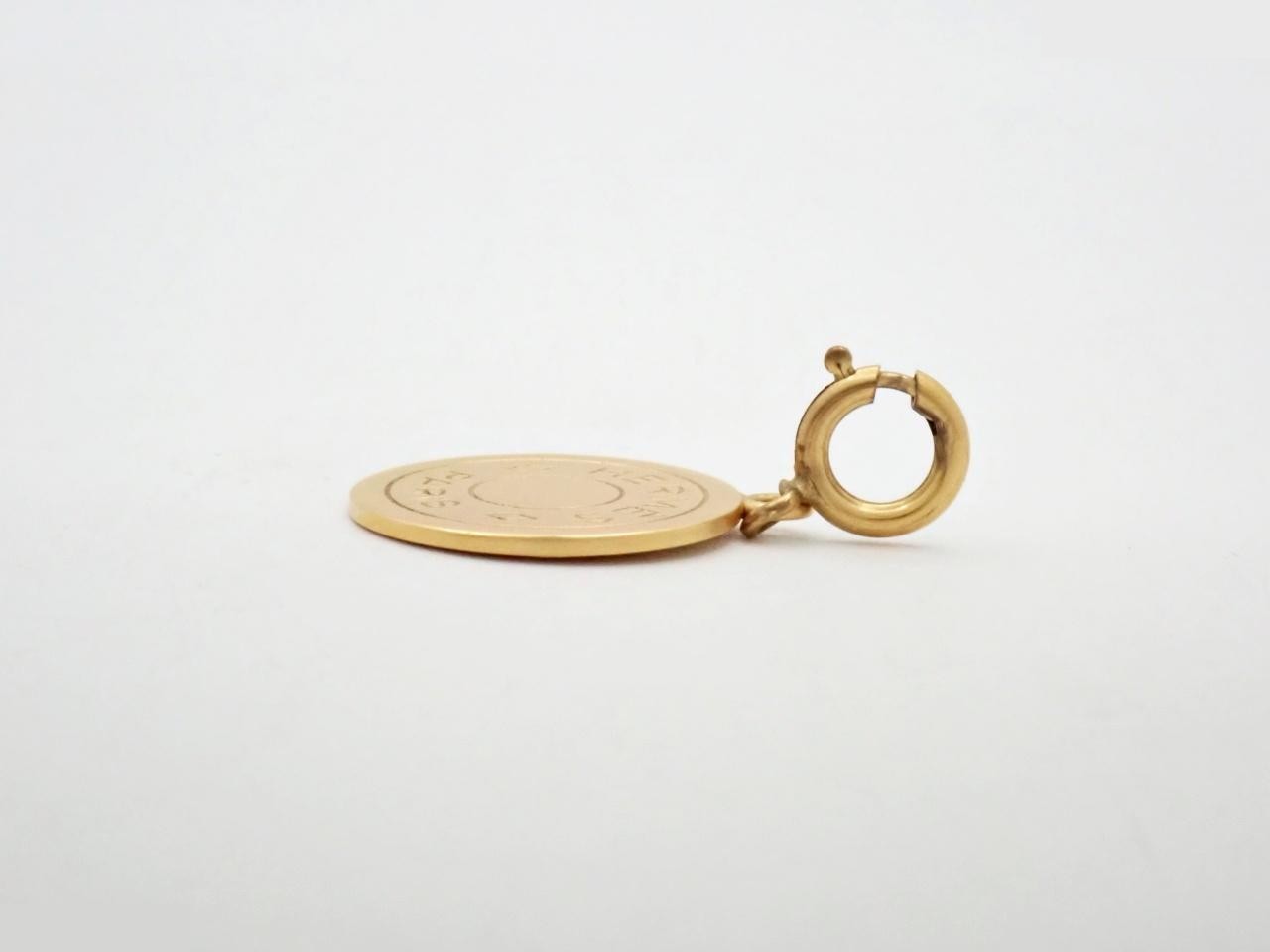 Sellier Top, Gold Color — view 3