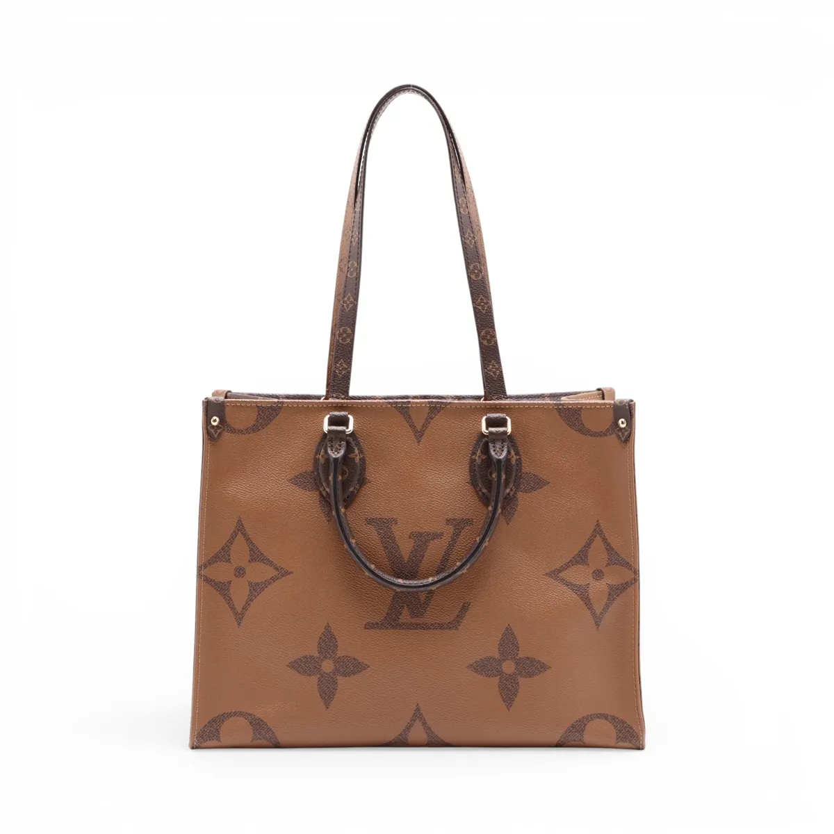 Giant Monogram Reverse OnTheGo MM M45321 FL4199 Brown (RFID detected) — view 2