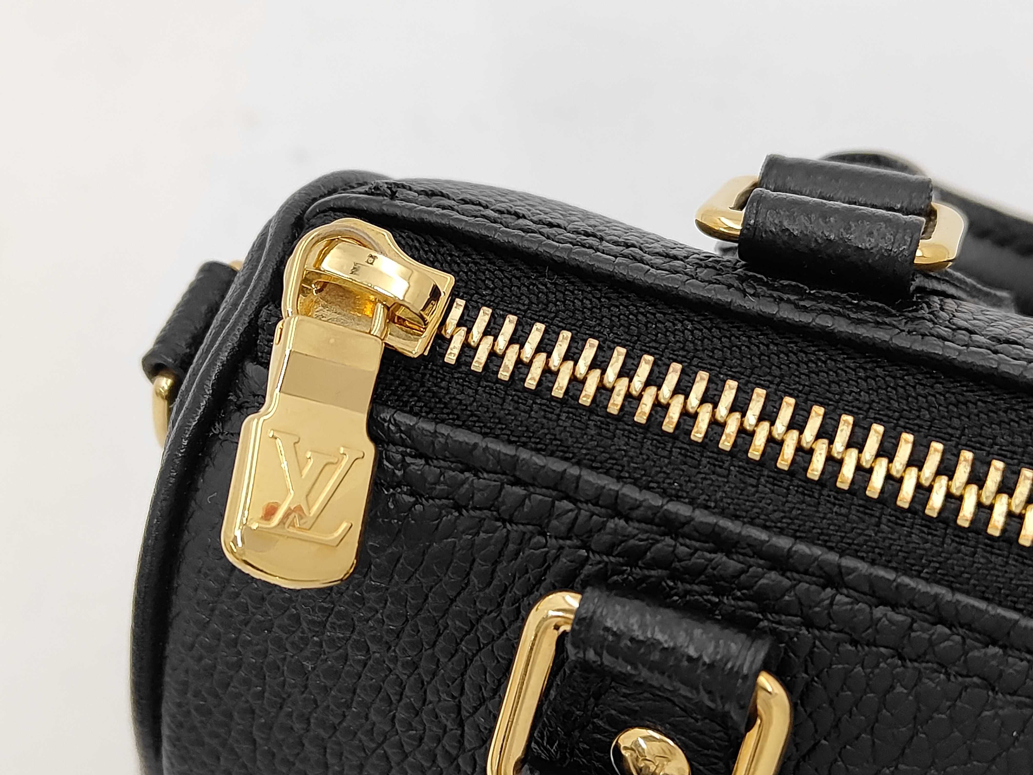 Nano Speedy Monogram Bicolor Empreinte Shoulder Bag — view 11