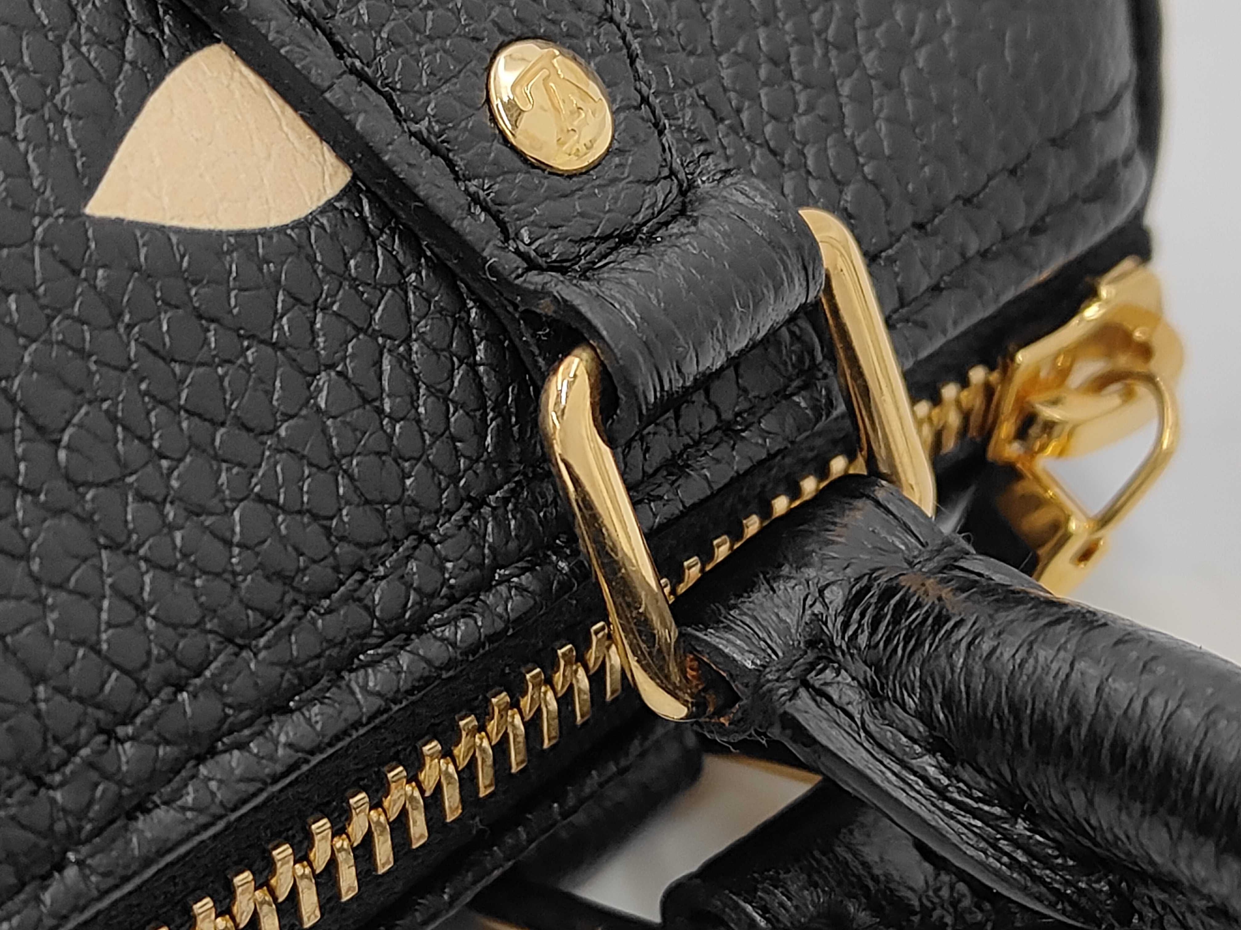 Nano Speedy Monogram Bicolor Empreinte Shoulder Bag — view 5